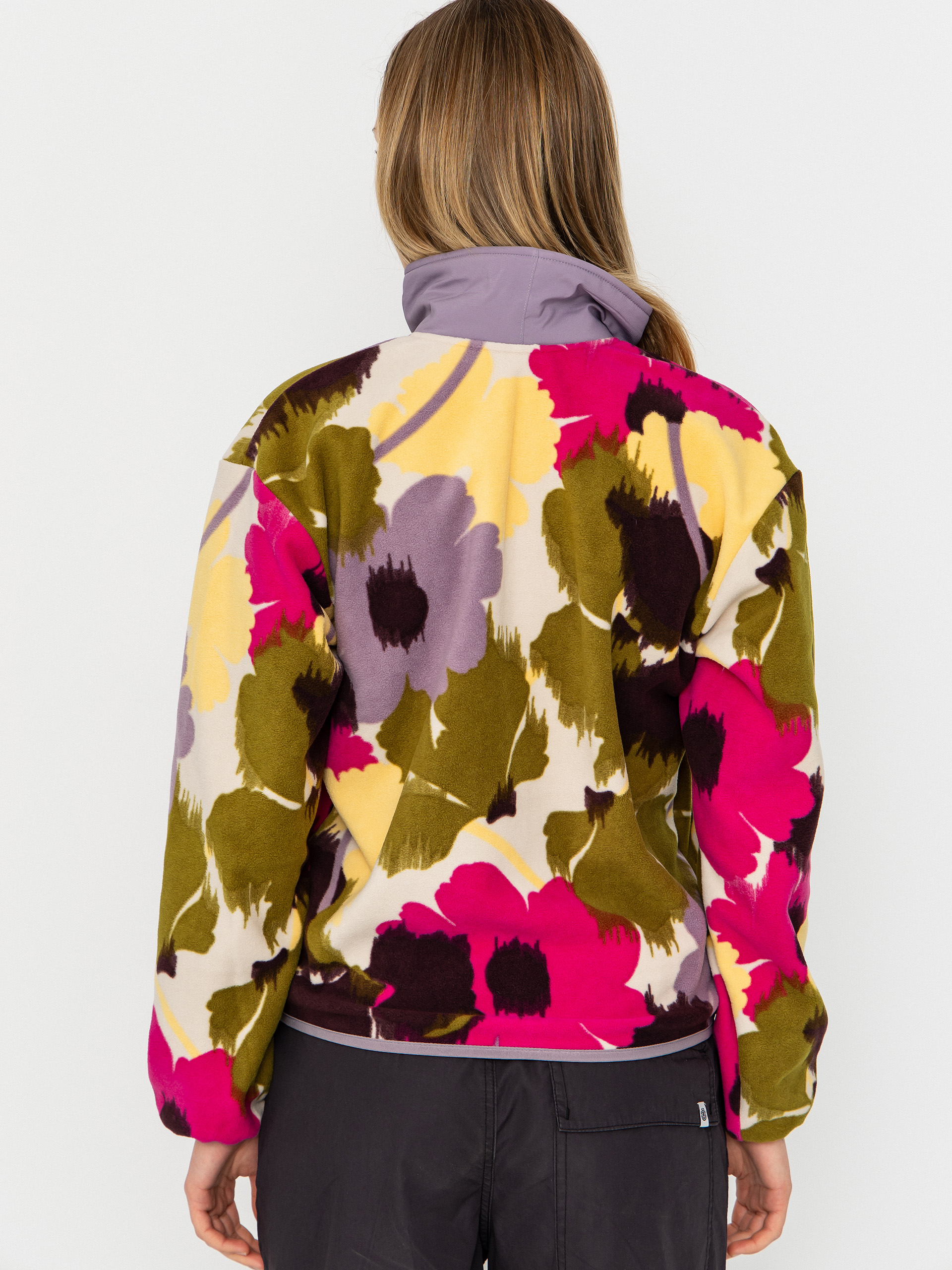 Дамски Поларени суитшърт Columbia Sequoia Grove Printed Half Zip (fuchsia/ikatbloom)