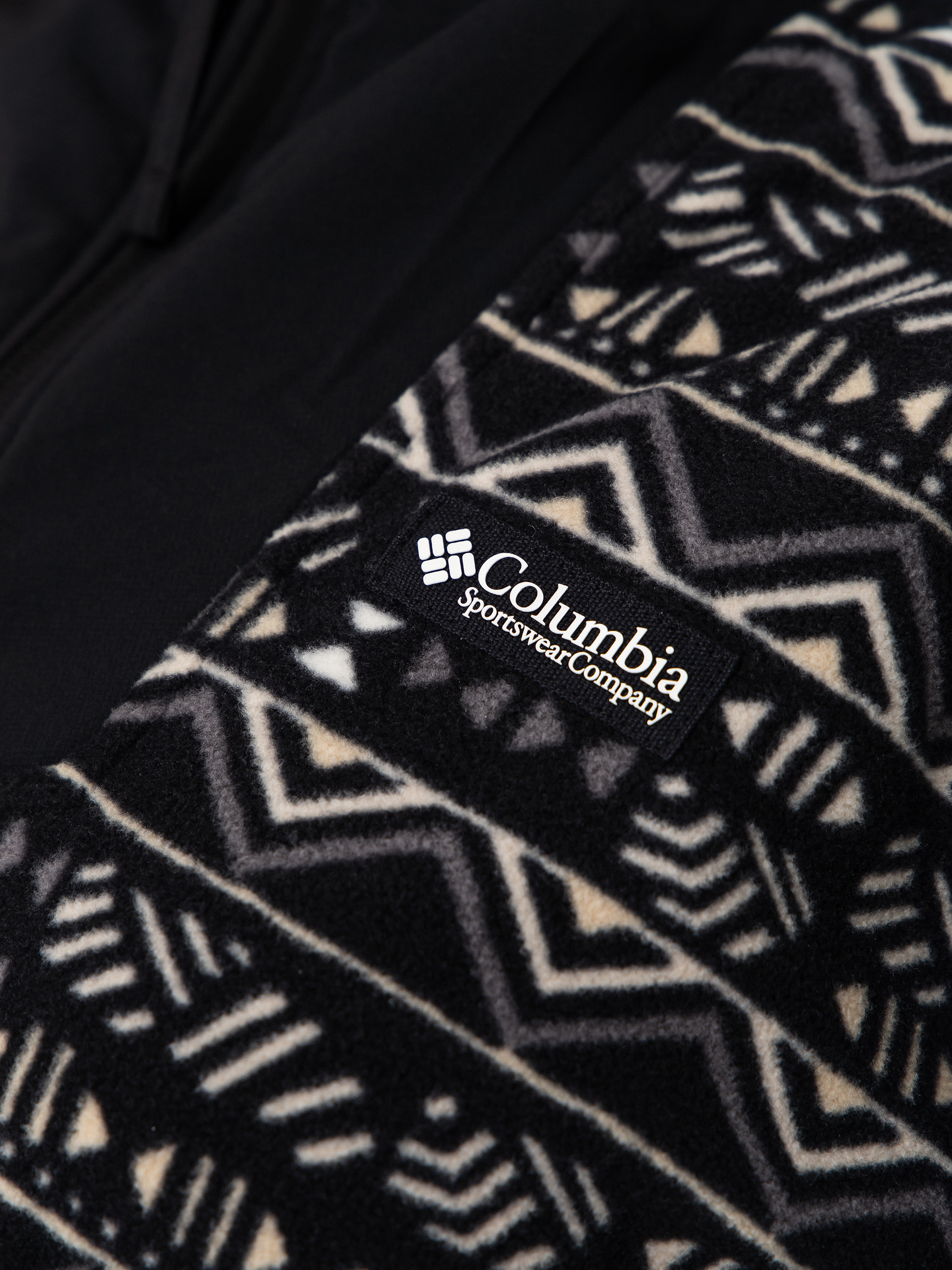 Дамски Поларени суитшърт Columbia Sequoia Grove Printed Half Zip (black/horizons)