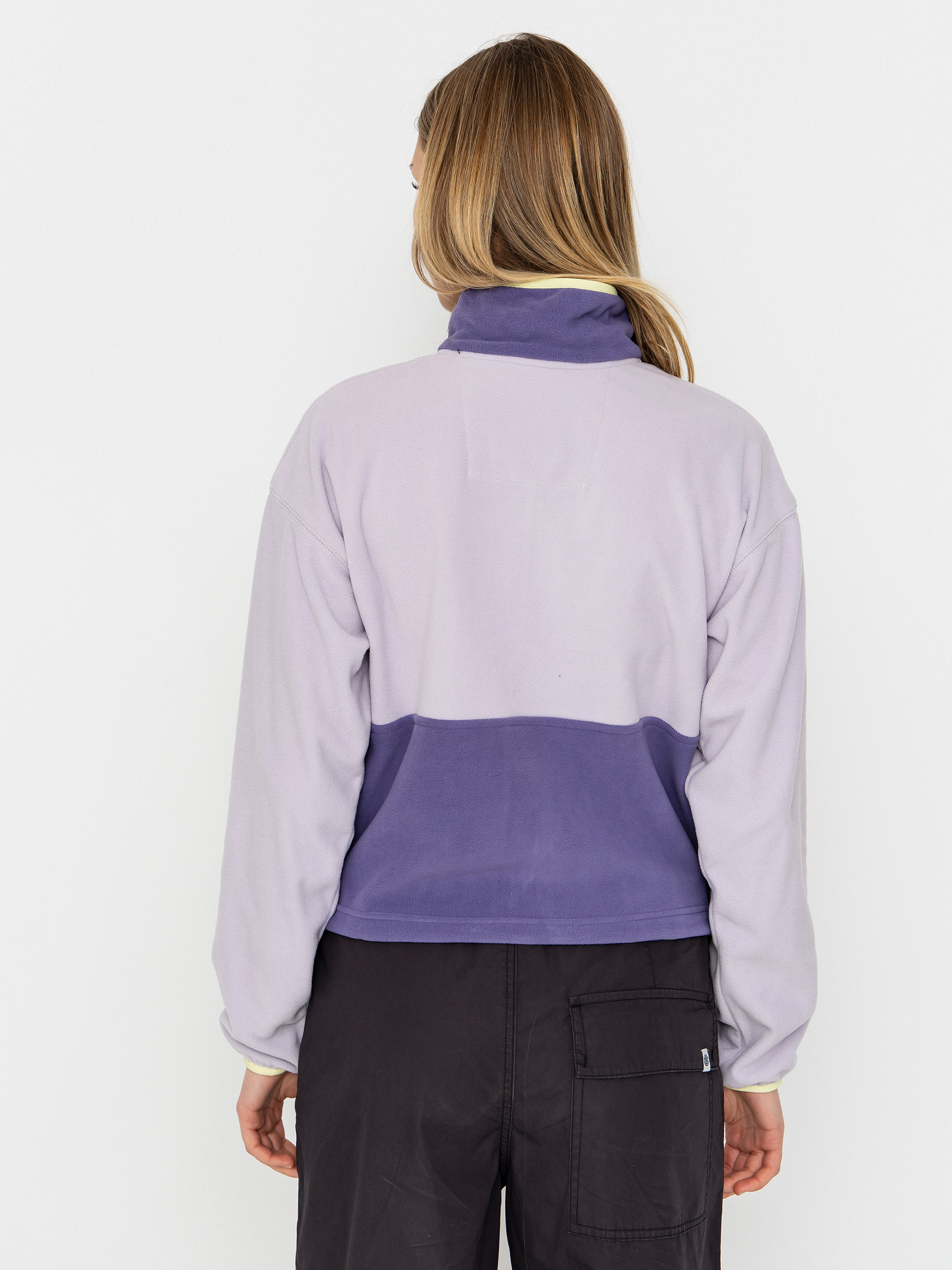 Дамски Поларени суитшърт Columbia Backbowl II Full Zip (lavender pearl/stormwatch/citron haze)