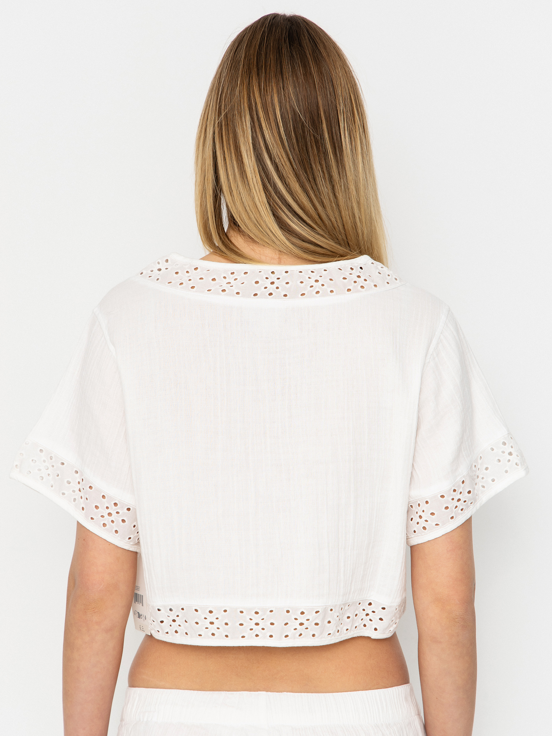 Риза Brixton Seaside Eyelet Top Wmn (off white eyelet)