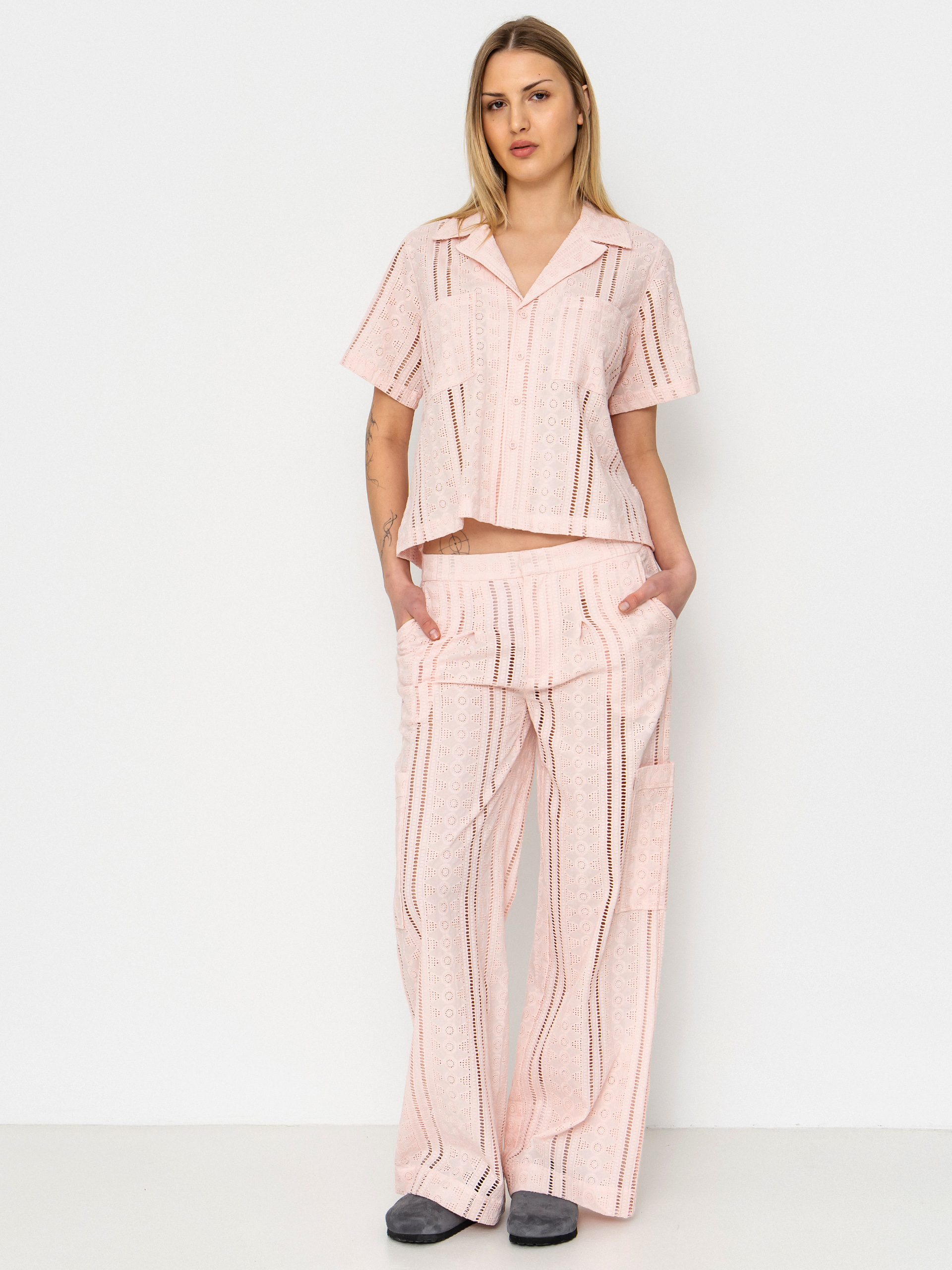 Риза Brixton Paradise Lounge Wmn (chalk pink)