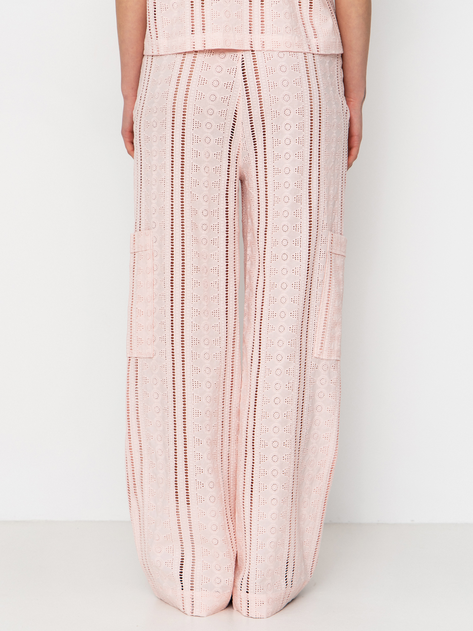 Панталони Brixton The Mercer Wide Leg Trouser Wmn (chalk pink)