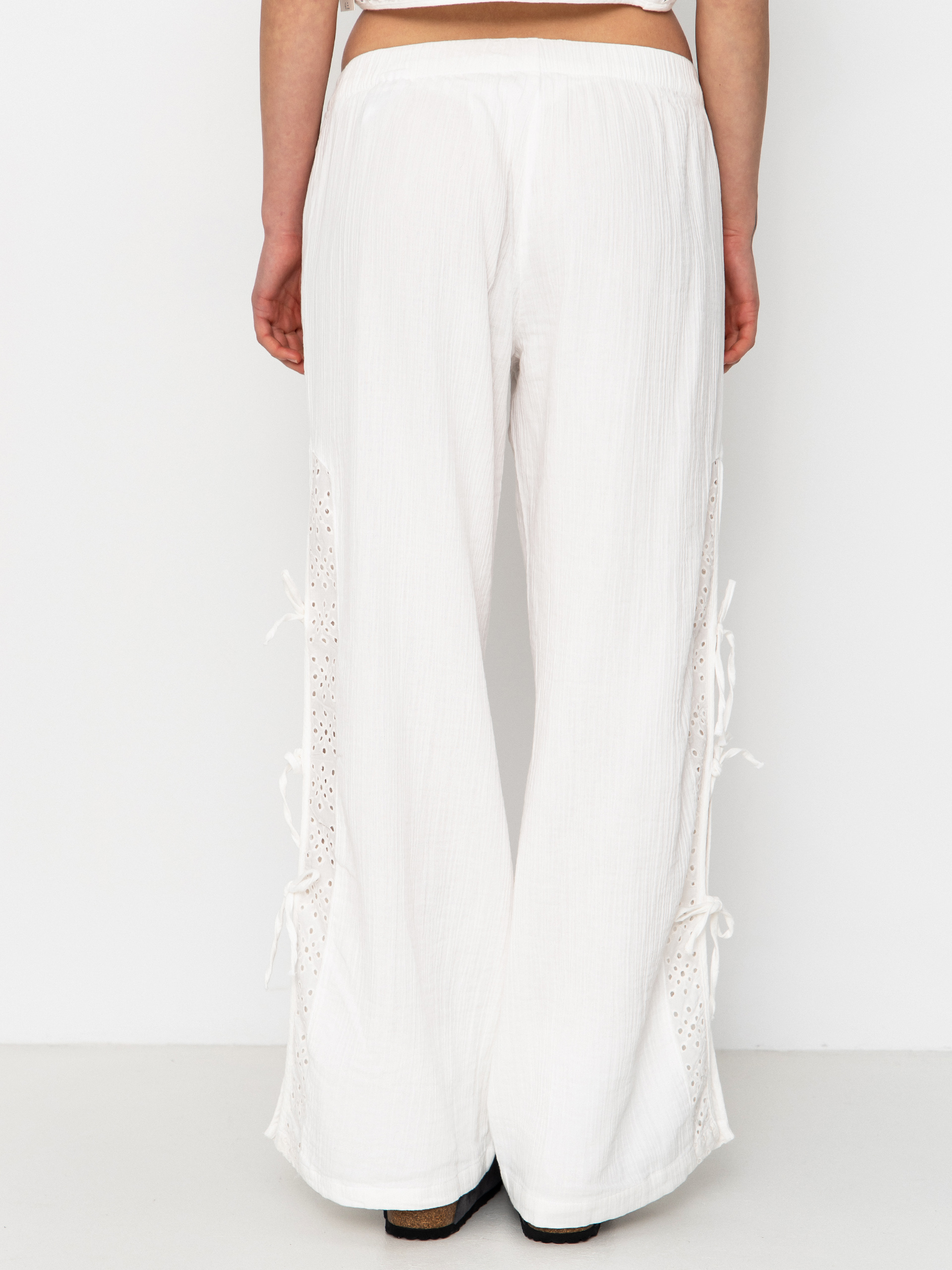 Панталони Brixton Seaside Eyelet Wide Leg Wmn (off white eyelet)