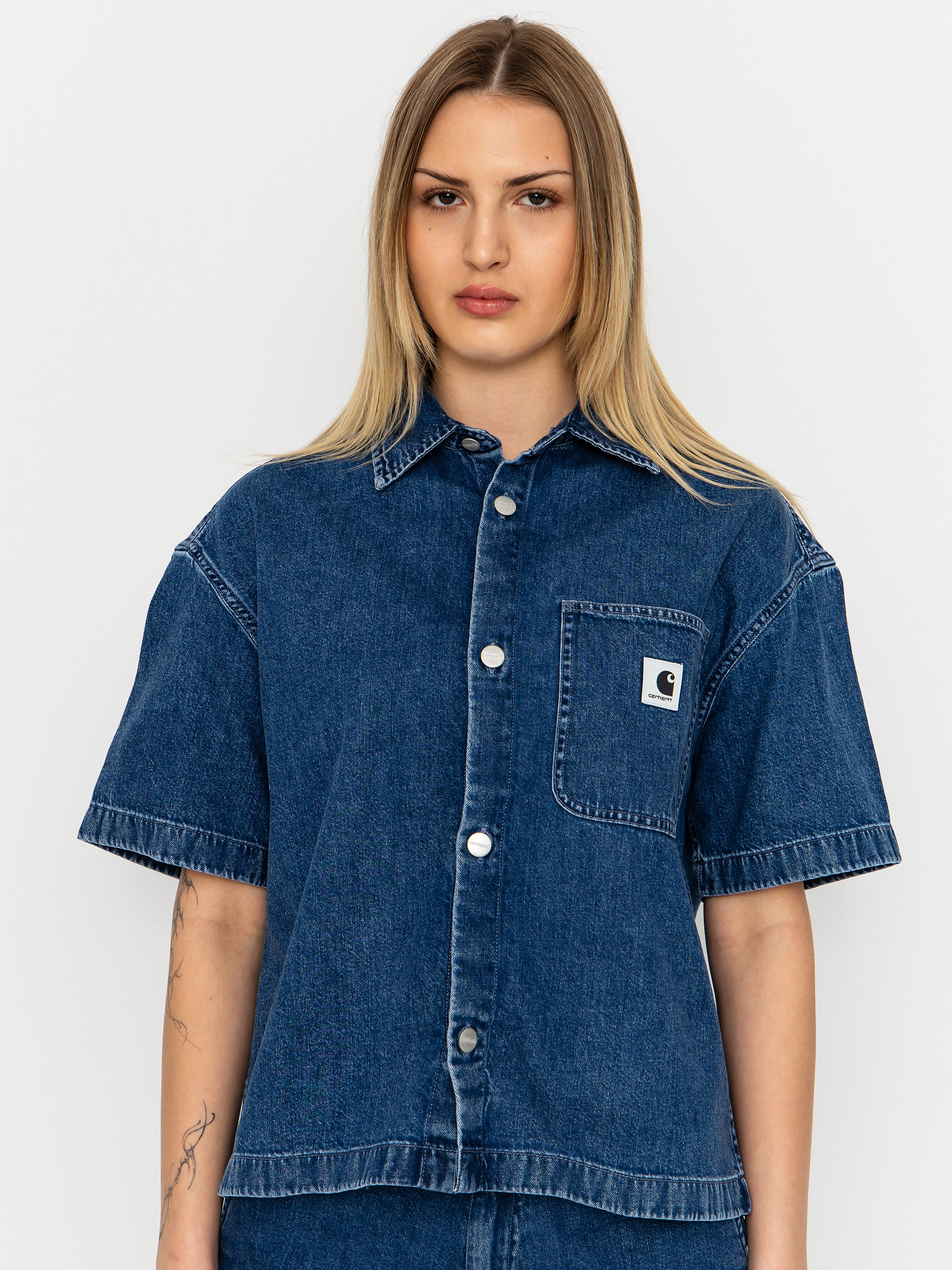 Риза Carhartt WIP Lovilia Wmn (blue)