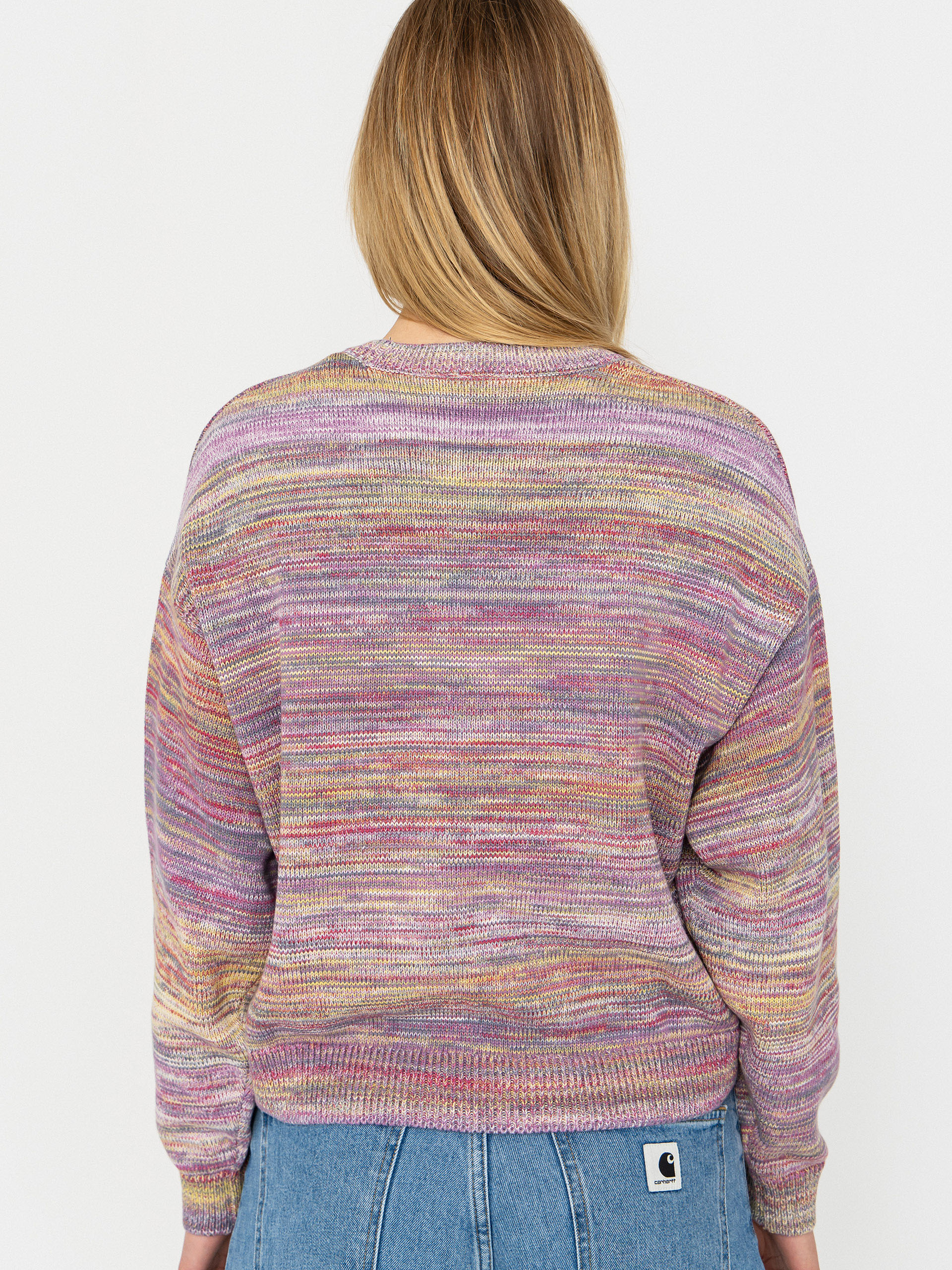 Пуловер Carhartt WIP Keenaner Wmn (gradient/gentle purple)