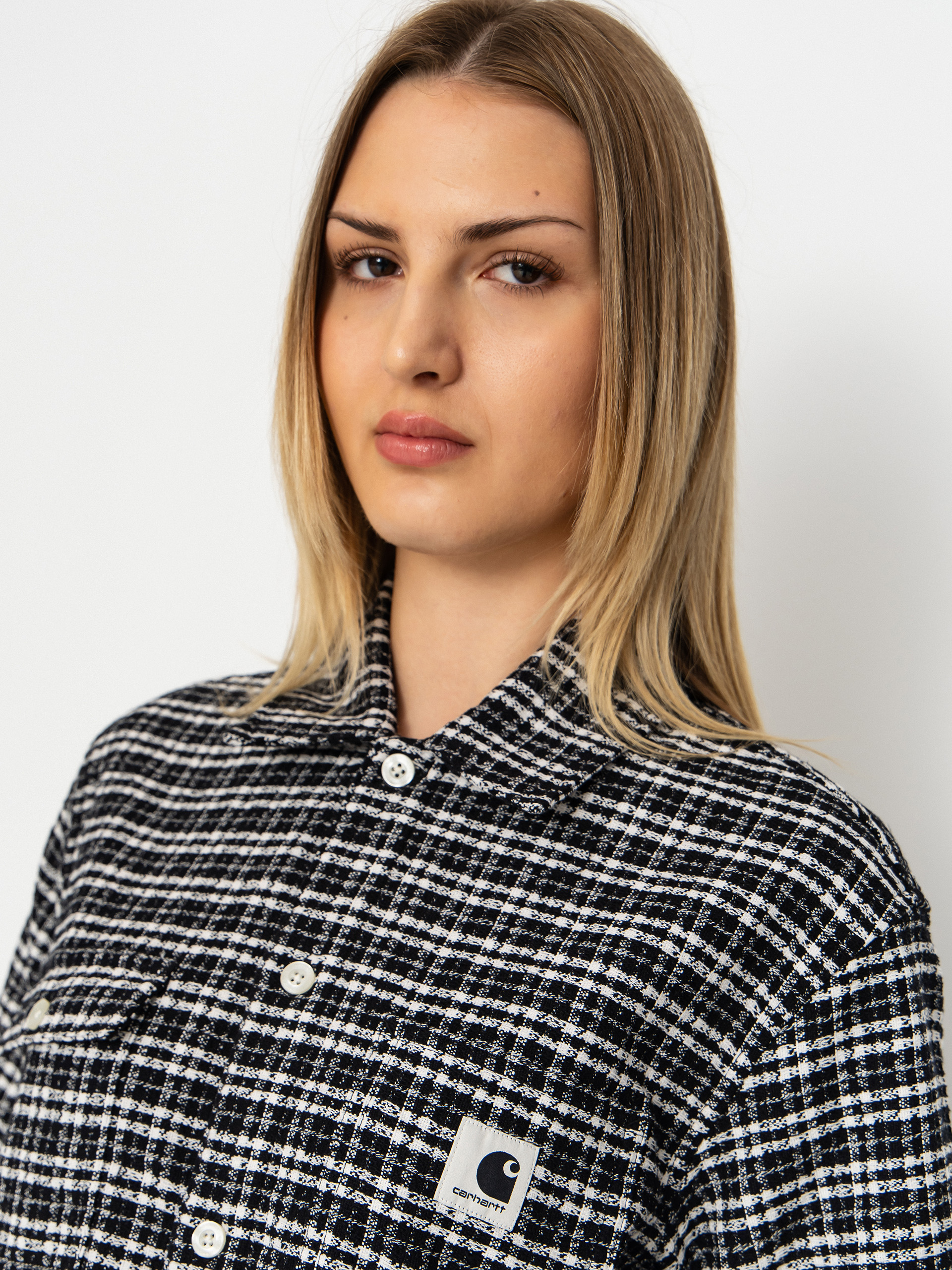 Риза Carhartt WIP Michigan Wmn (kander check/black)
