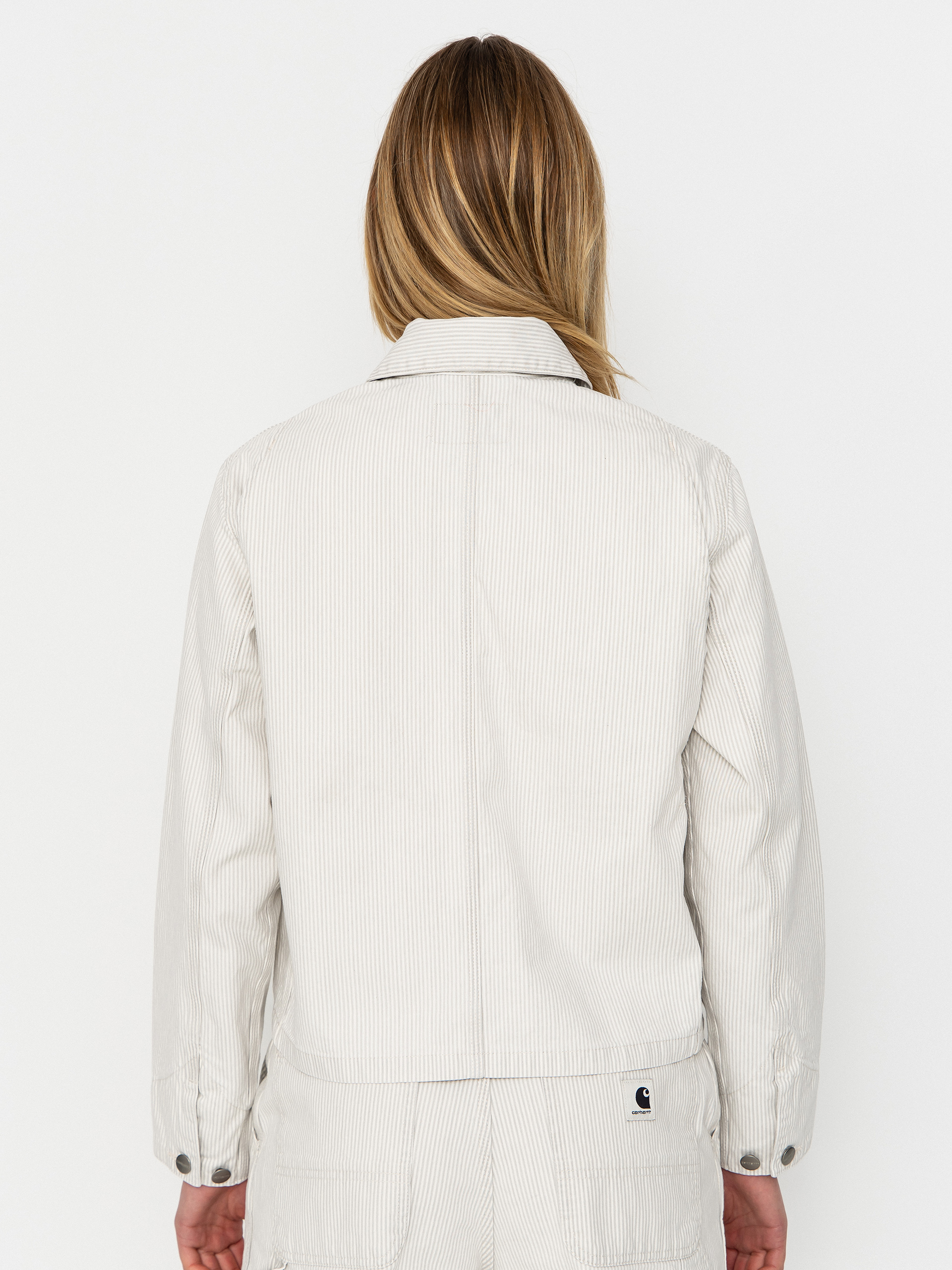 Яке Carhartt WIP Mercer Chore Coat Wmn (mercer stripe/graphite/wax)