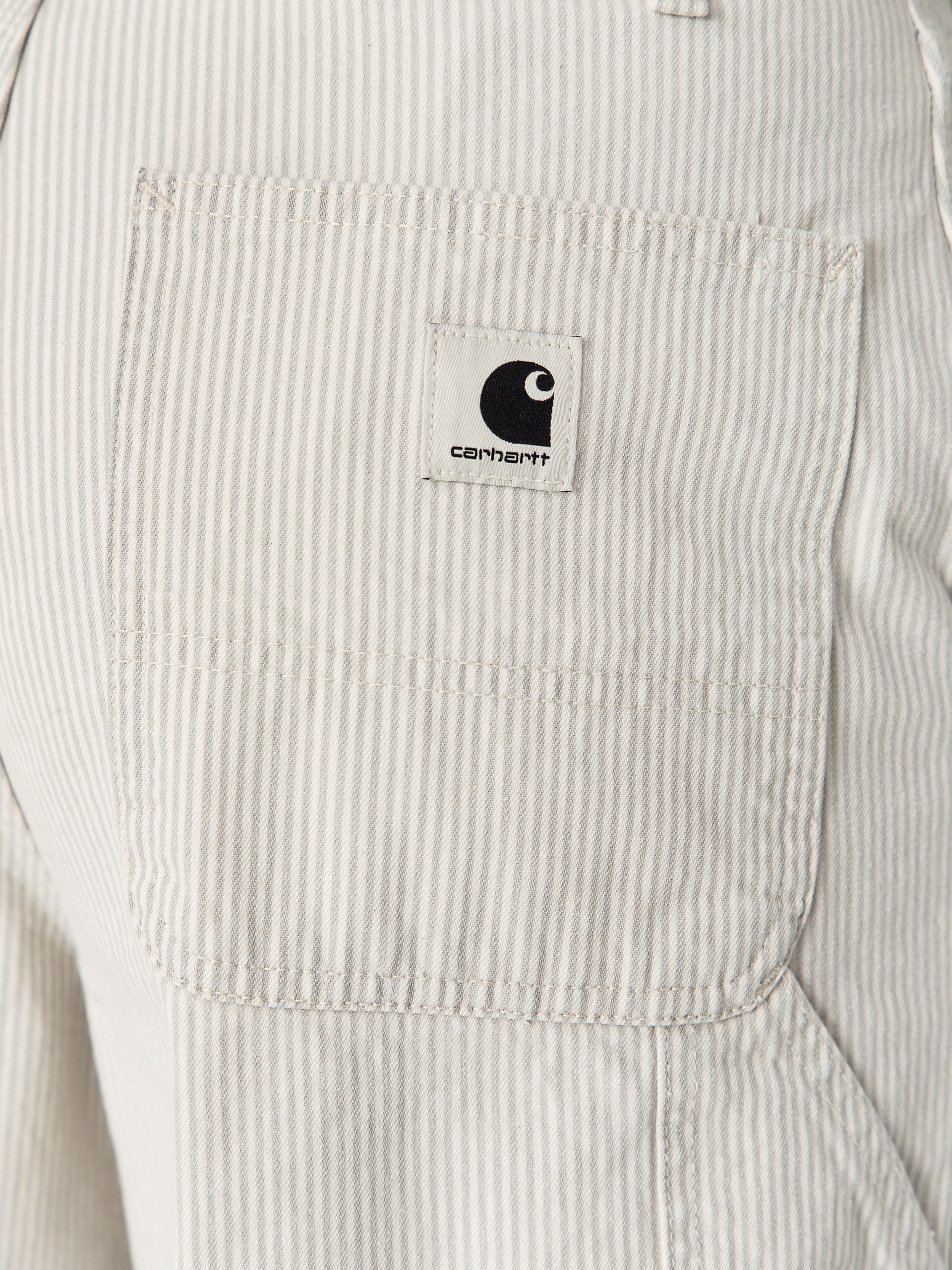 Къси панталони Carhartt WIP Mercer Single Knee Wmn (mercer stripe/graphite/wax)