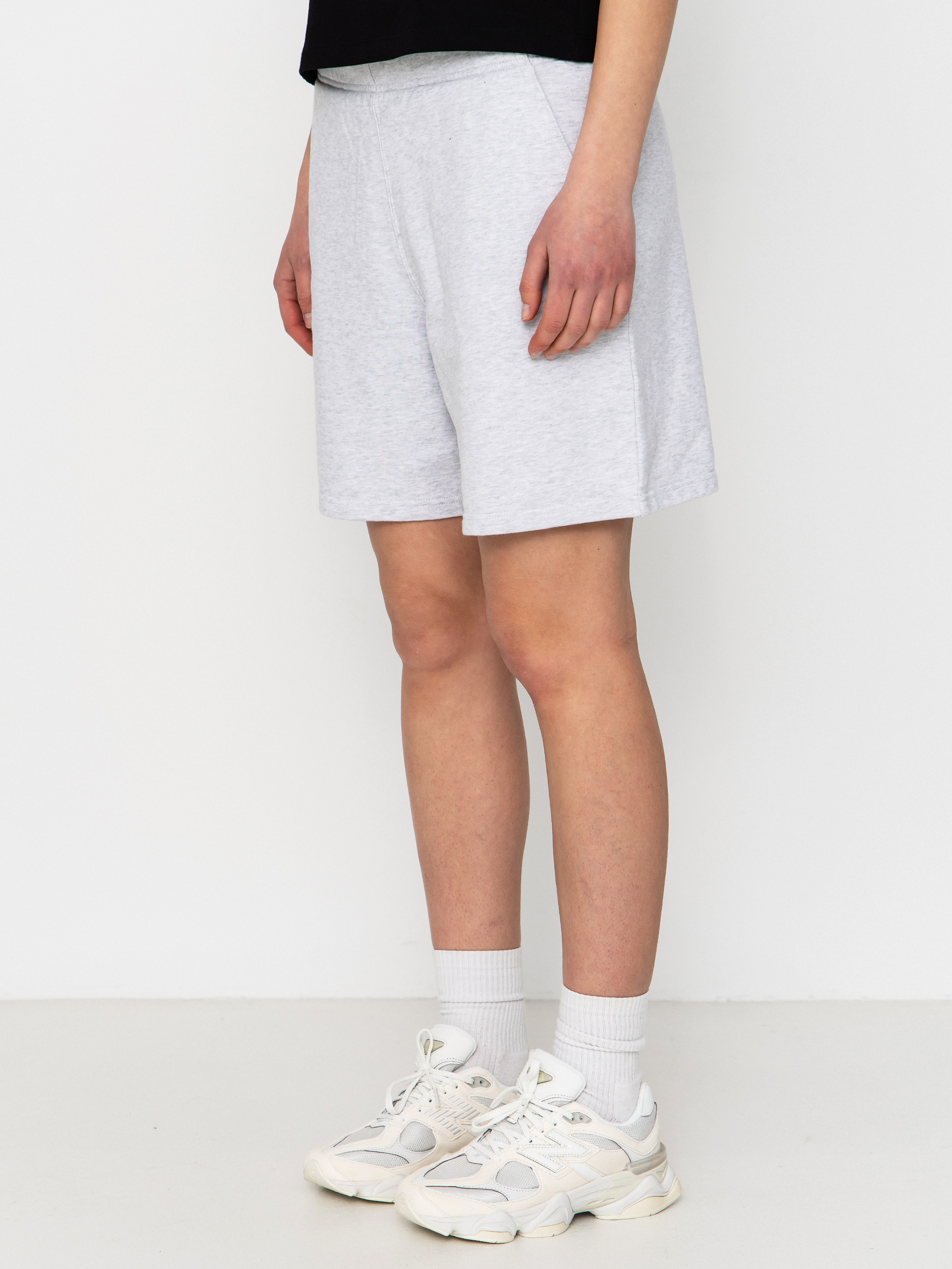 Къси панталони Carhartt WIP Brenta Wmn (ash heather/white)