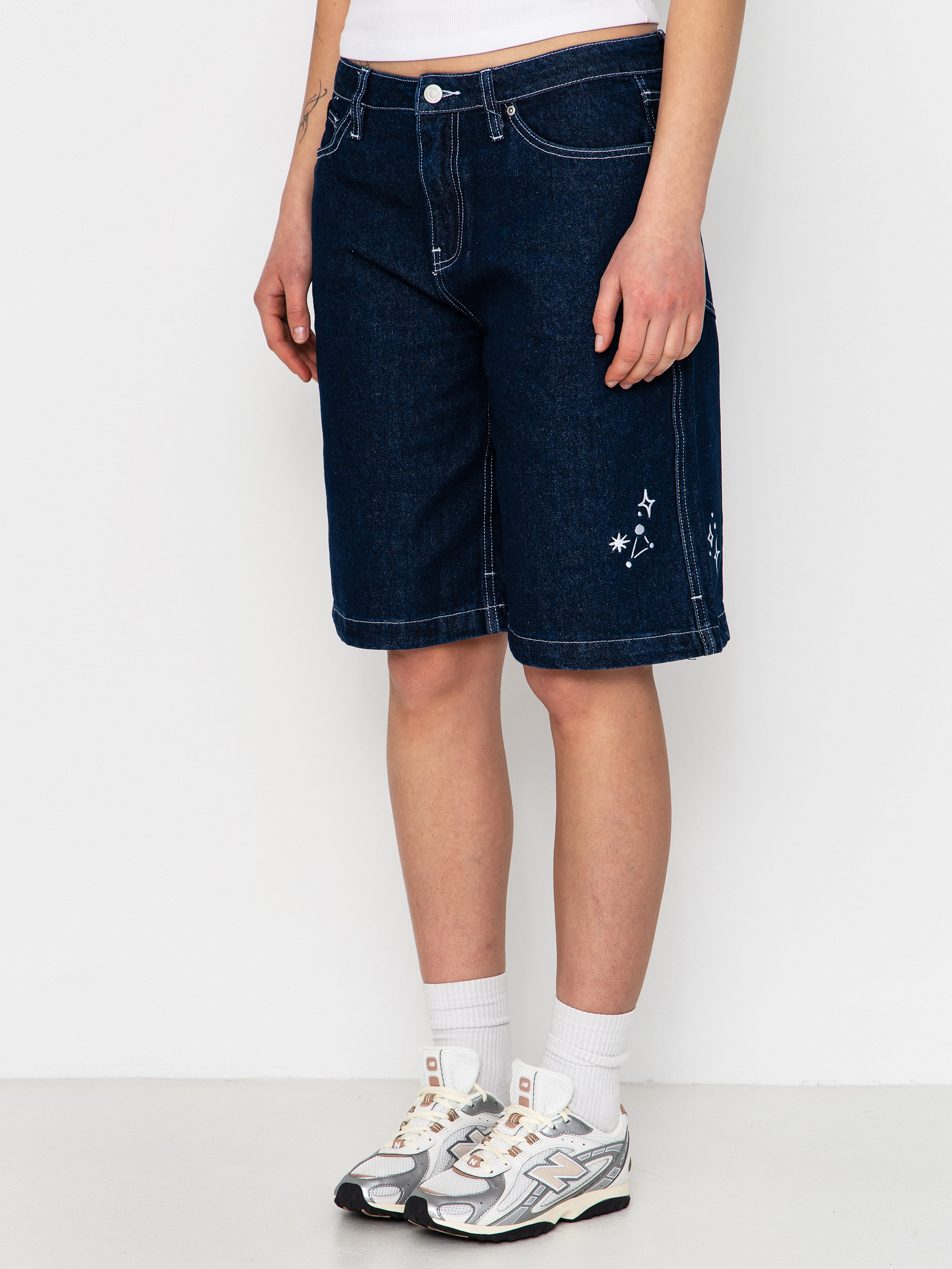 Къси панталони Santa Cruz Split Sun Wmn (dark denim)