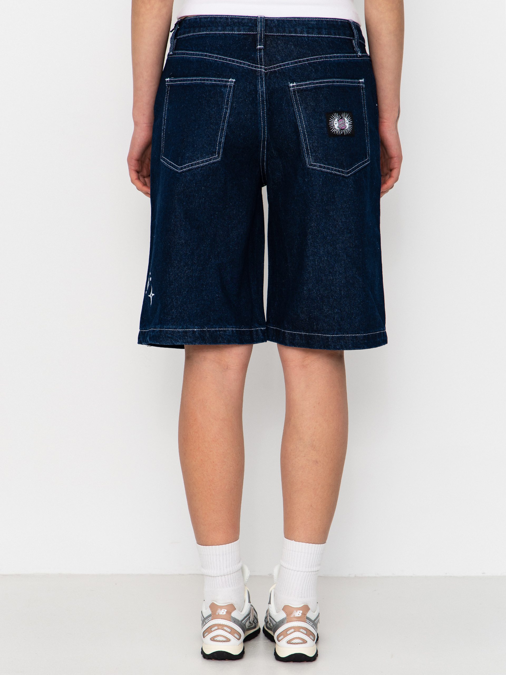 Къси панталони Santa Cruz Split Sun Wmn (dark denim)