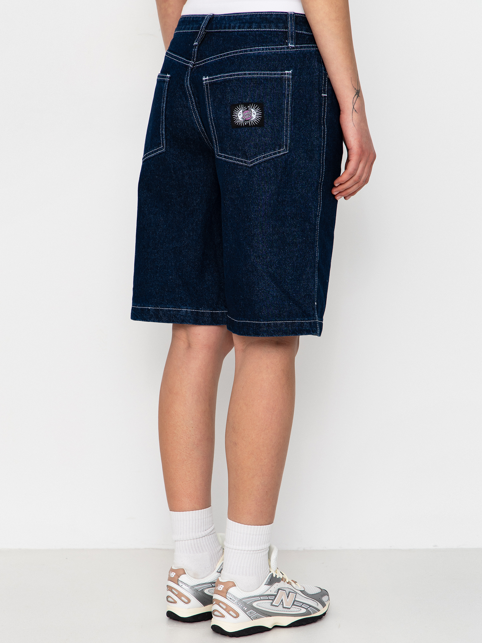 Къси панталони Santa Cruz Split Sun Wmn (dark denim)