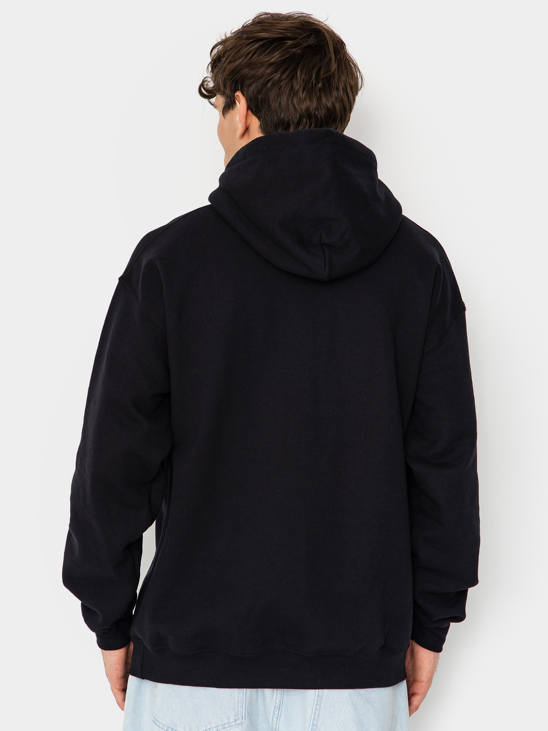 Суитшърт с качулка Thrasher x Spitfire Big Head Outline HD (black)