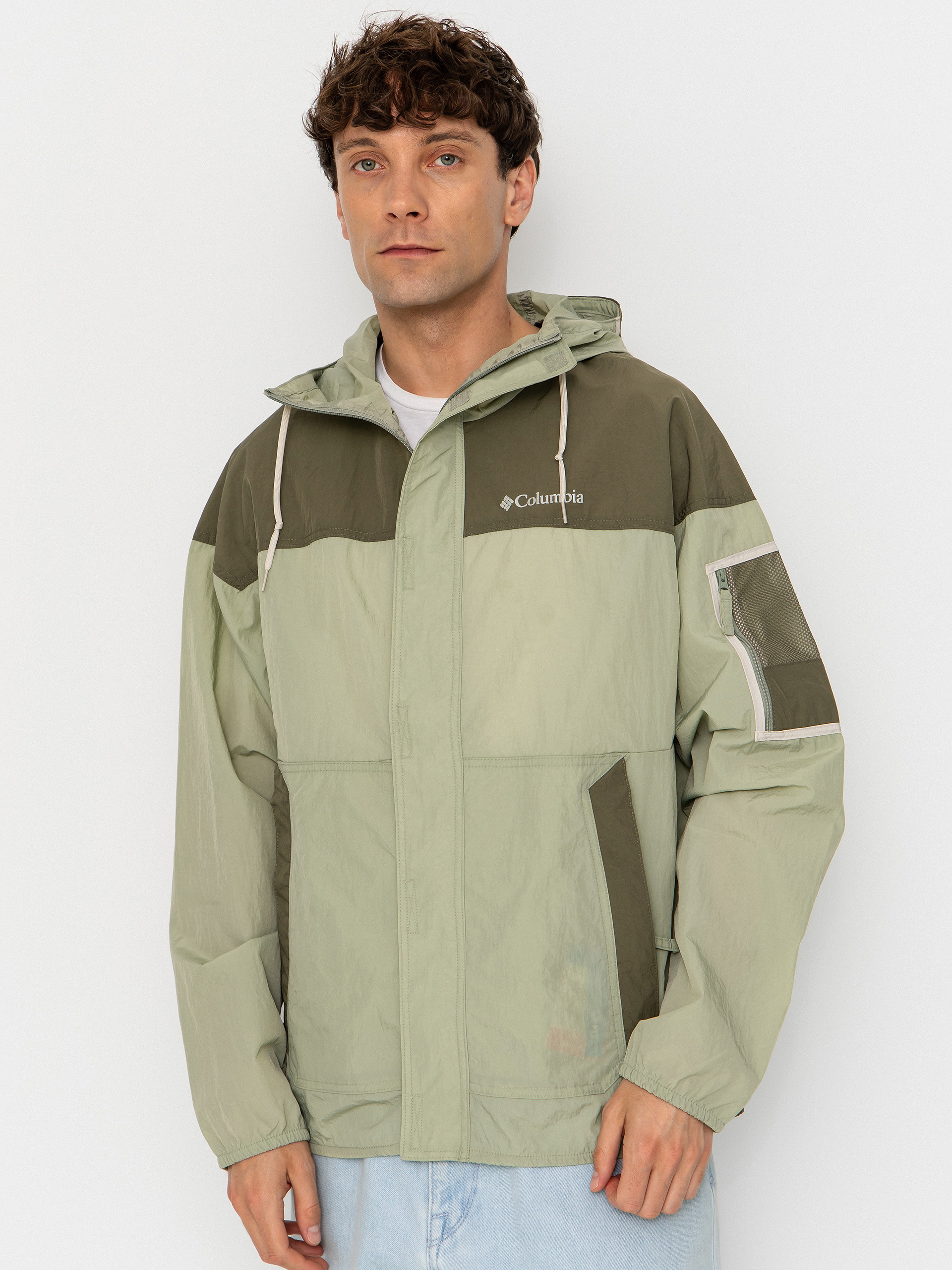 u042fu043au0435 Columbia Challenger II Windbreaker (safari/stone green)