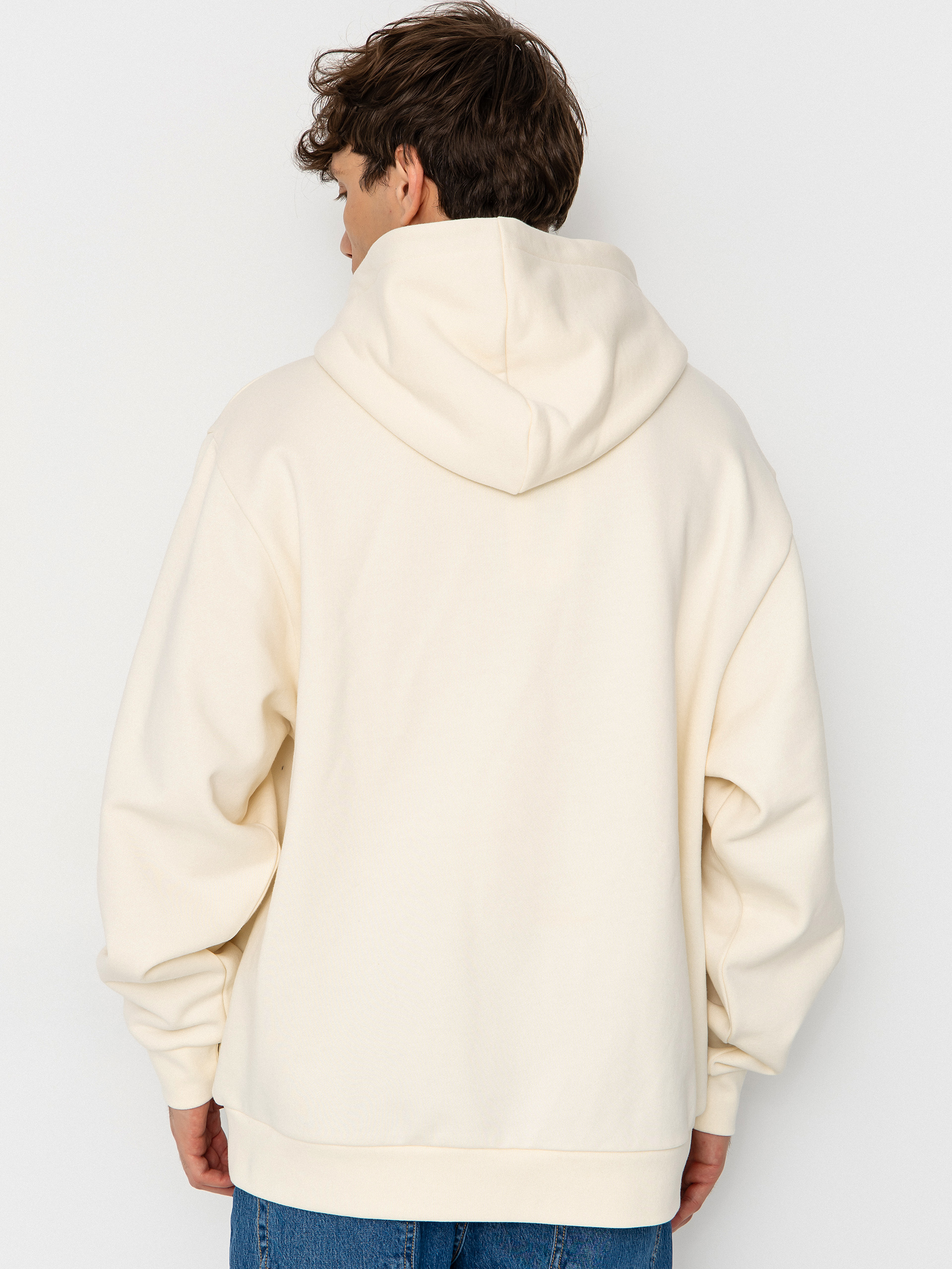 Суитшърт с качулка RipNDip Where The Flowers Bloom HD (bone)