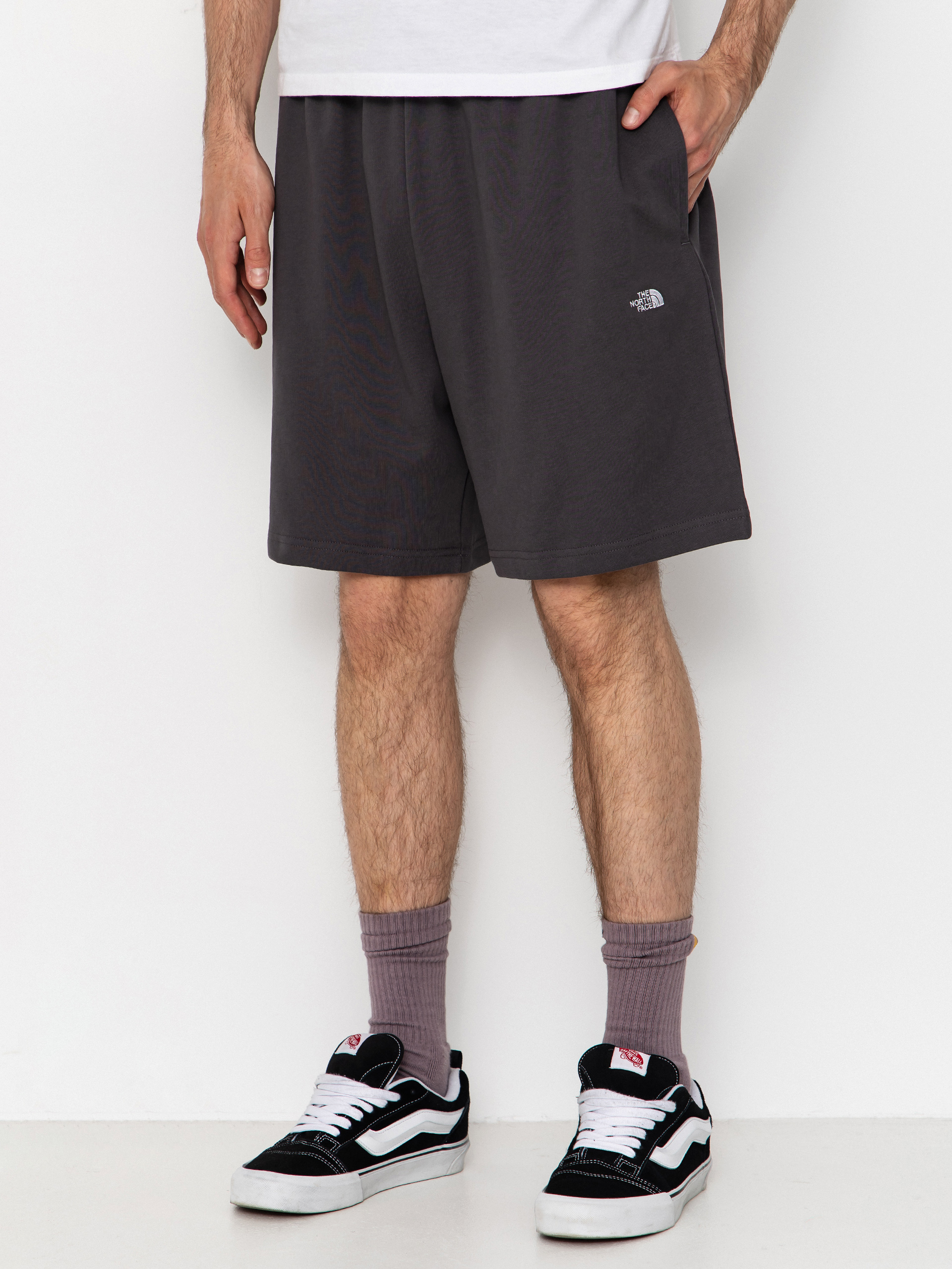 Къси панталони The North Face Essential Light Relaxed (anthracite grey)