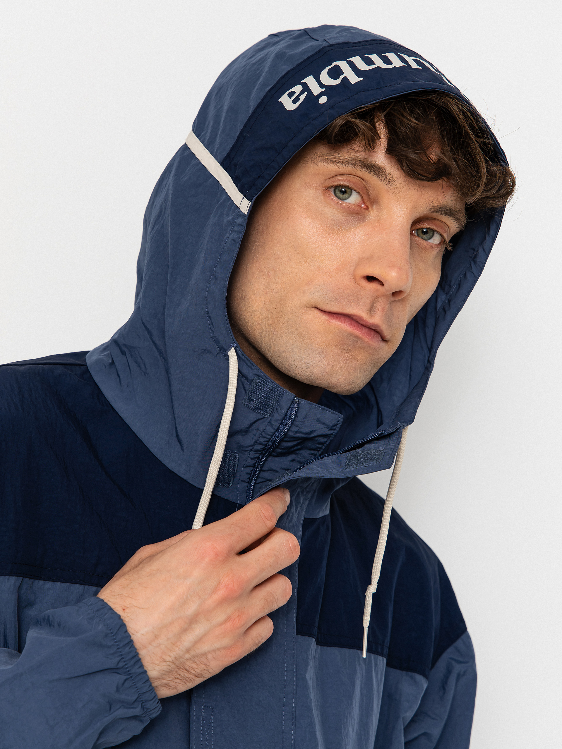 Яке Columbia Challenger Windbreaker Anorak (dark mountain/collegiate navy)