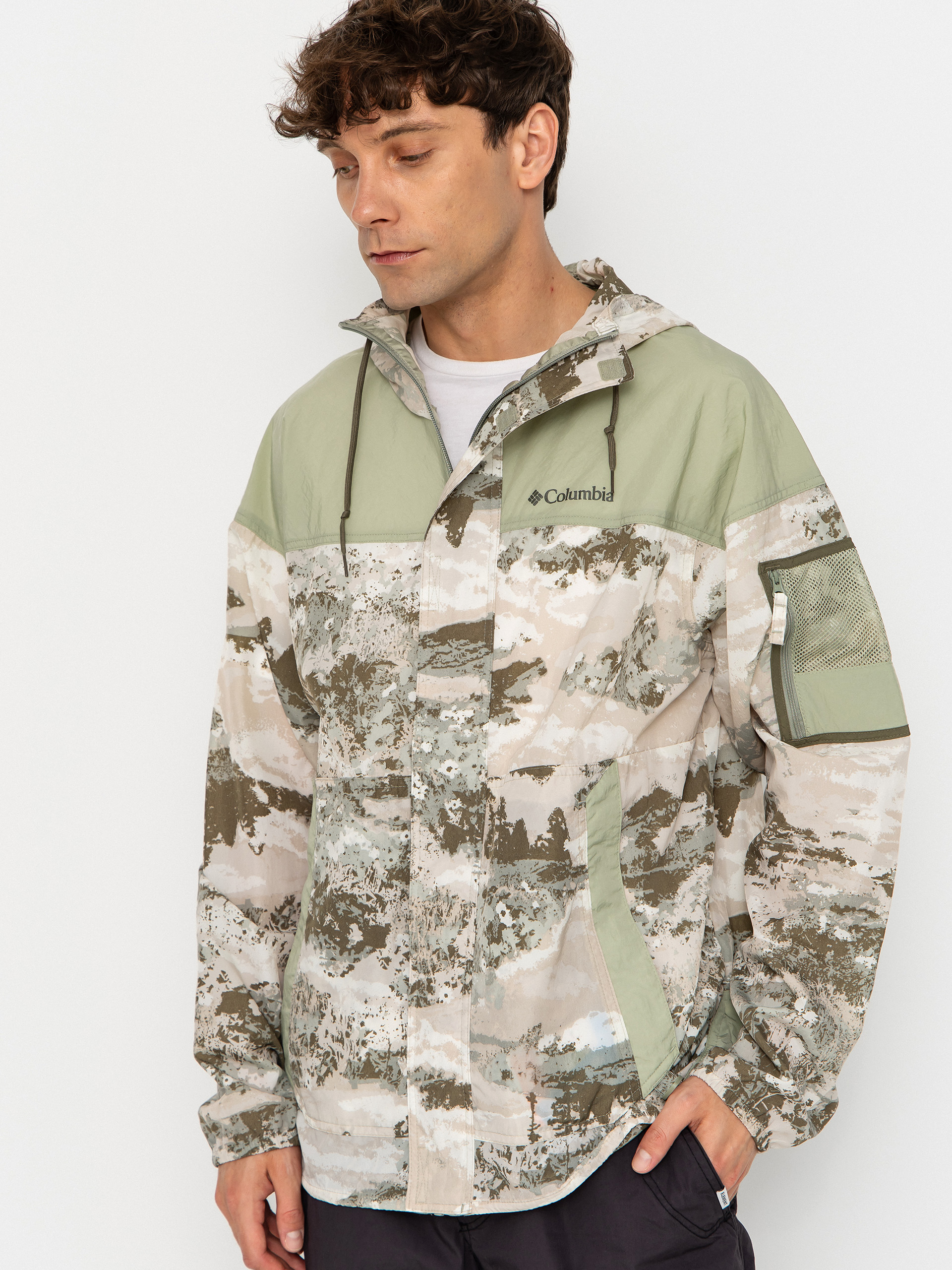 Яке Columbia Challenger II Novelty Windbreaker (safari fieldaze/safari)