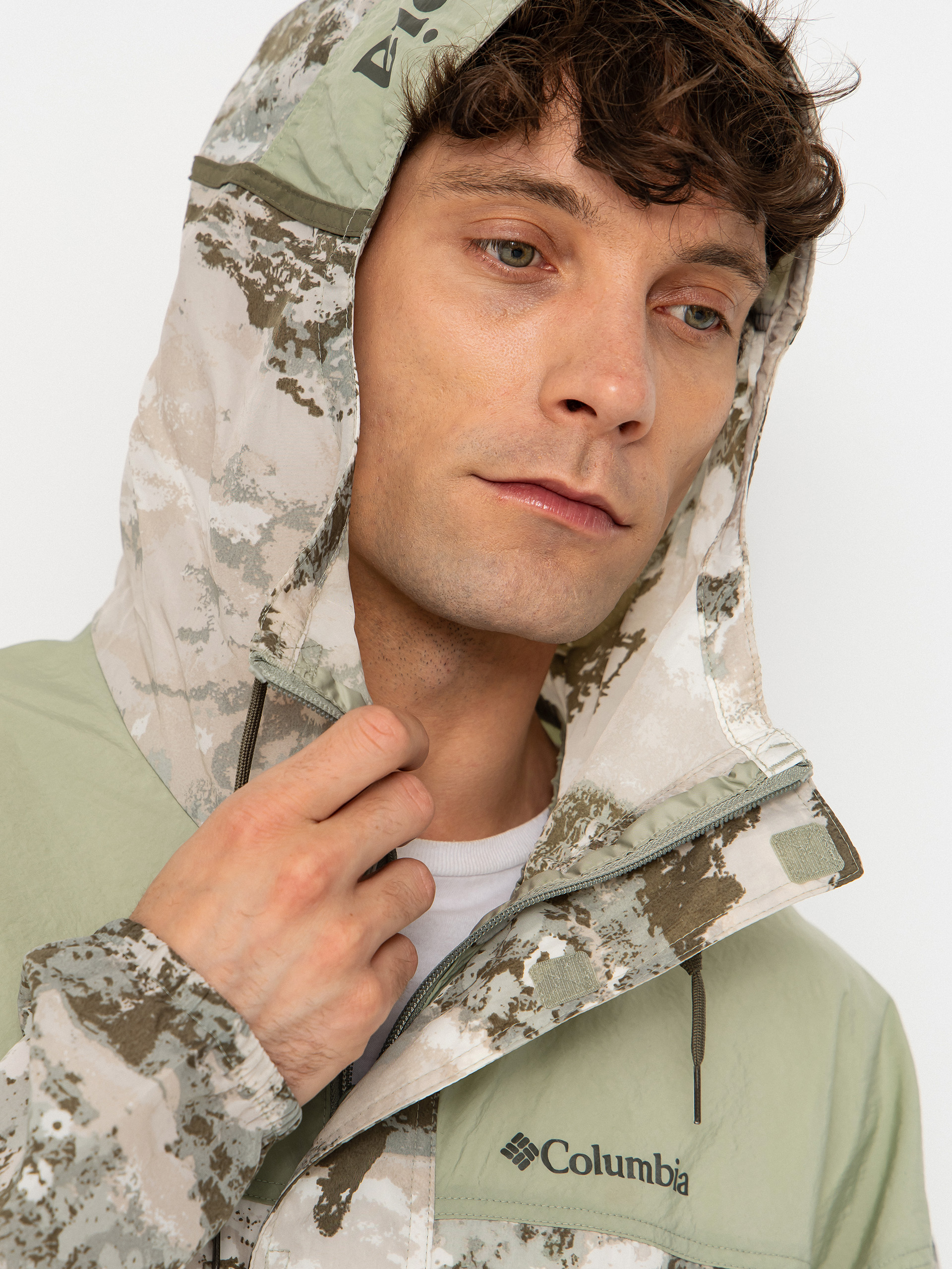 Яке Columbia Challenger II Novelty Windbreaker (safari fieldaze/safari)