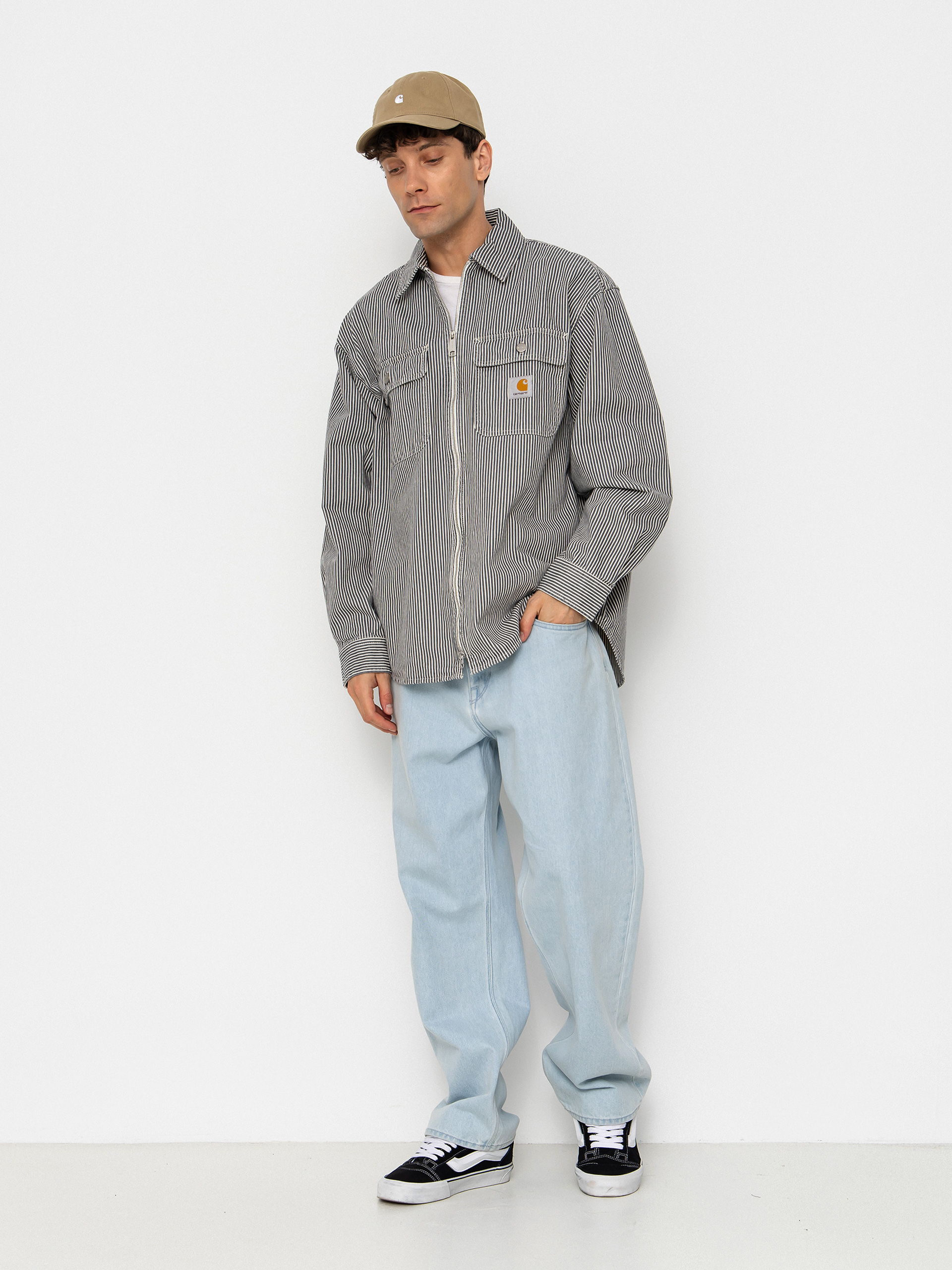 u042fu043au0435 Carhartt WIP Mercer (mercer stripe/graphite/wax)
