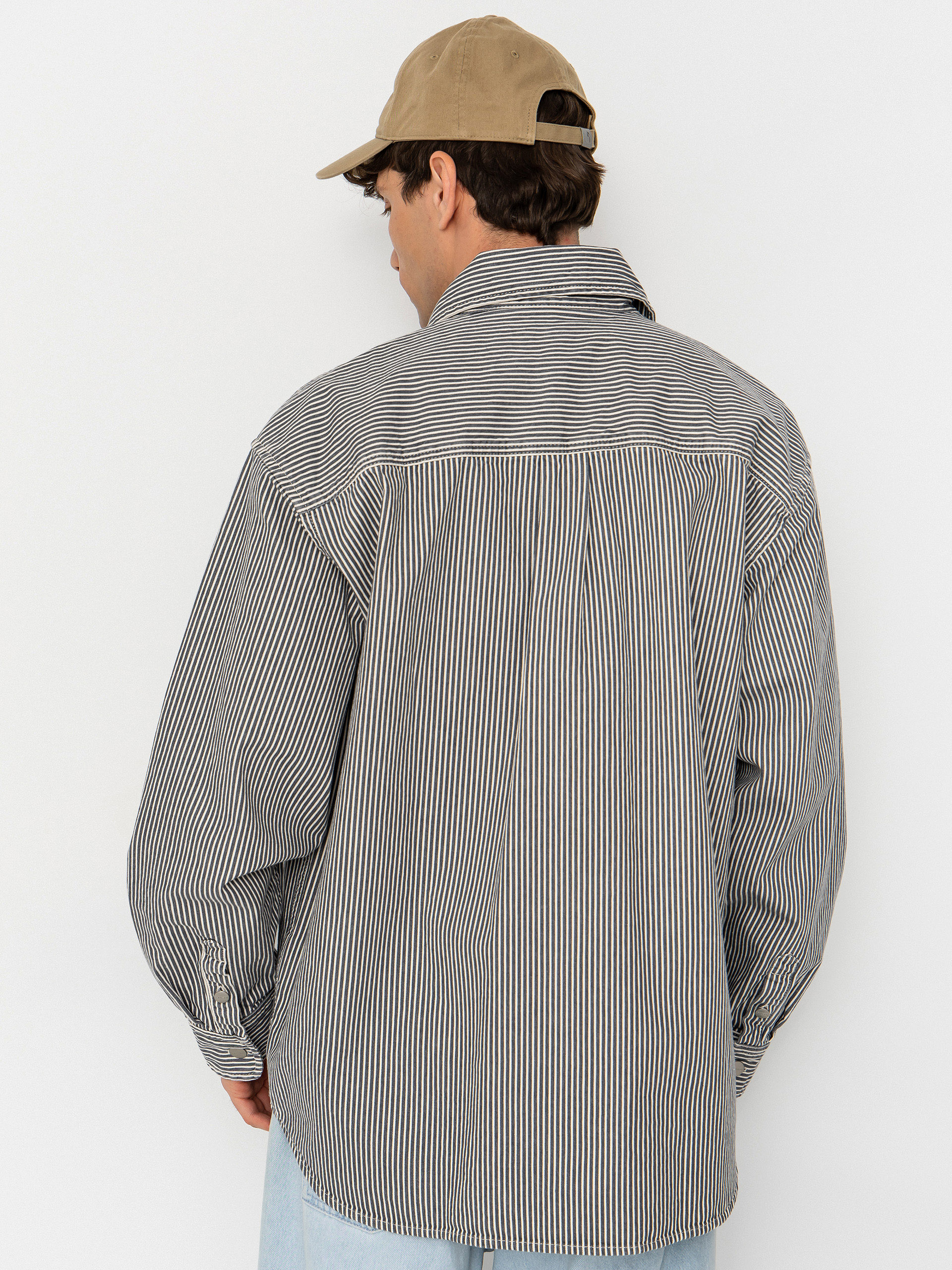 Яке Carhartt WIP Mercer (mercer stripe/graphite/wax)