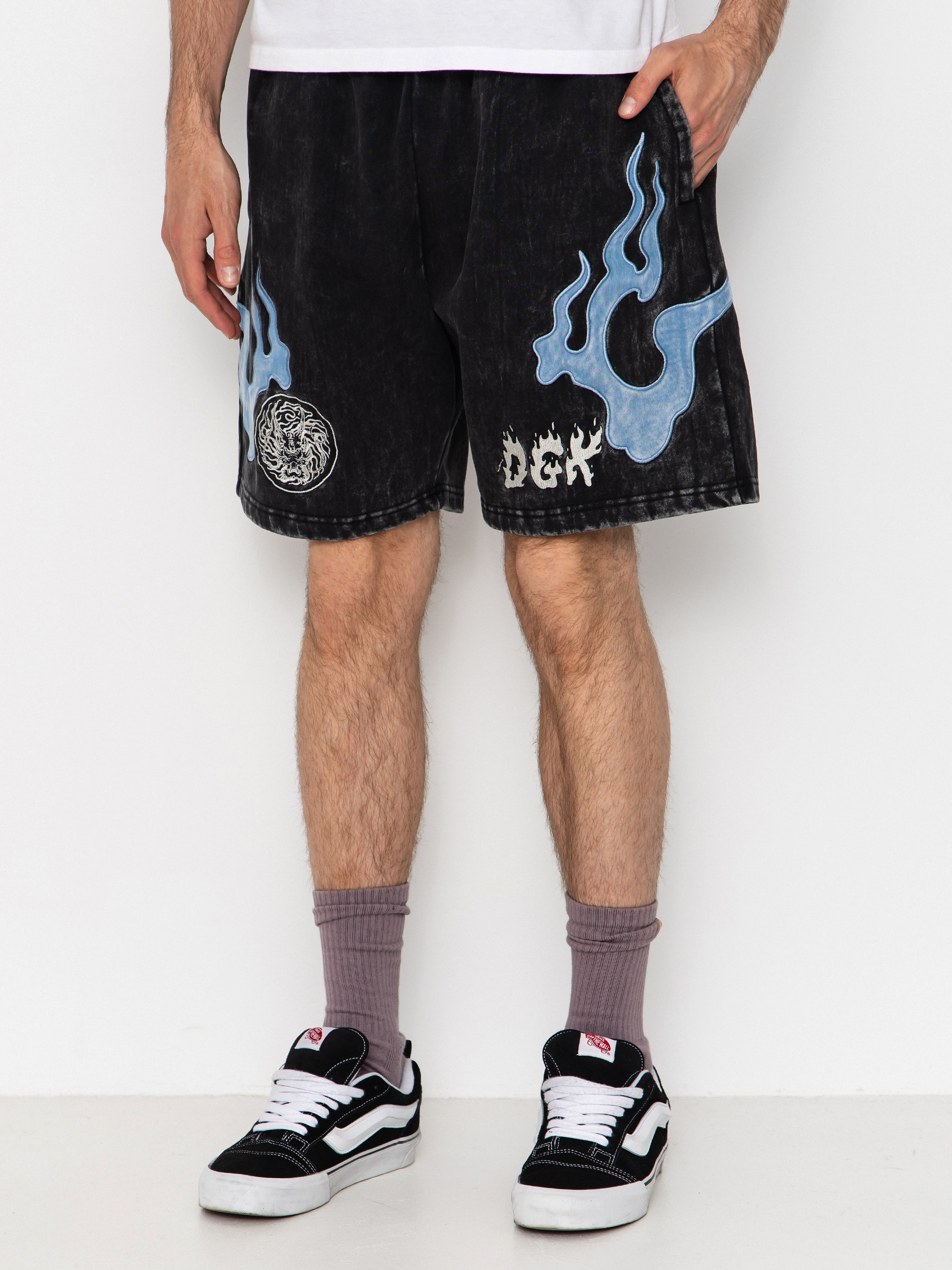 Къси панталони DGK Storm (washed black)