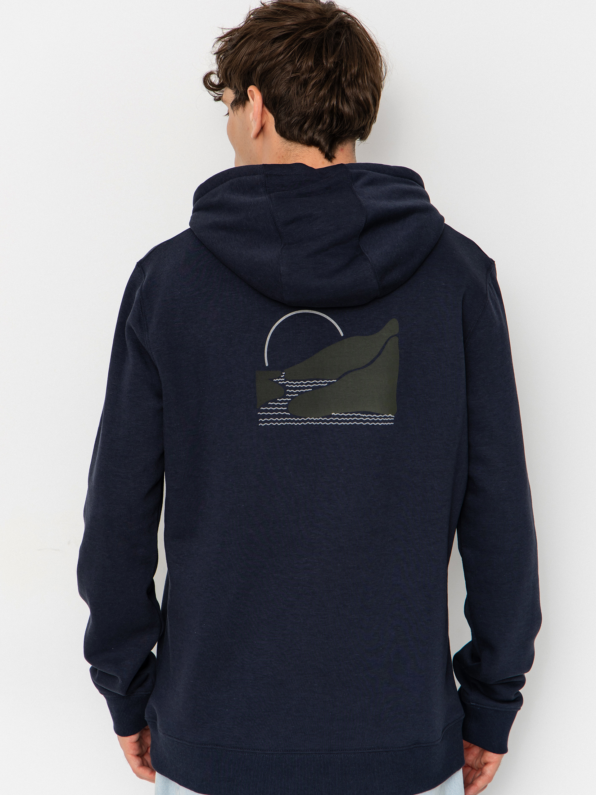 Суитшърт с качулка FLOV Aptos HD (navy)