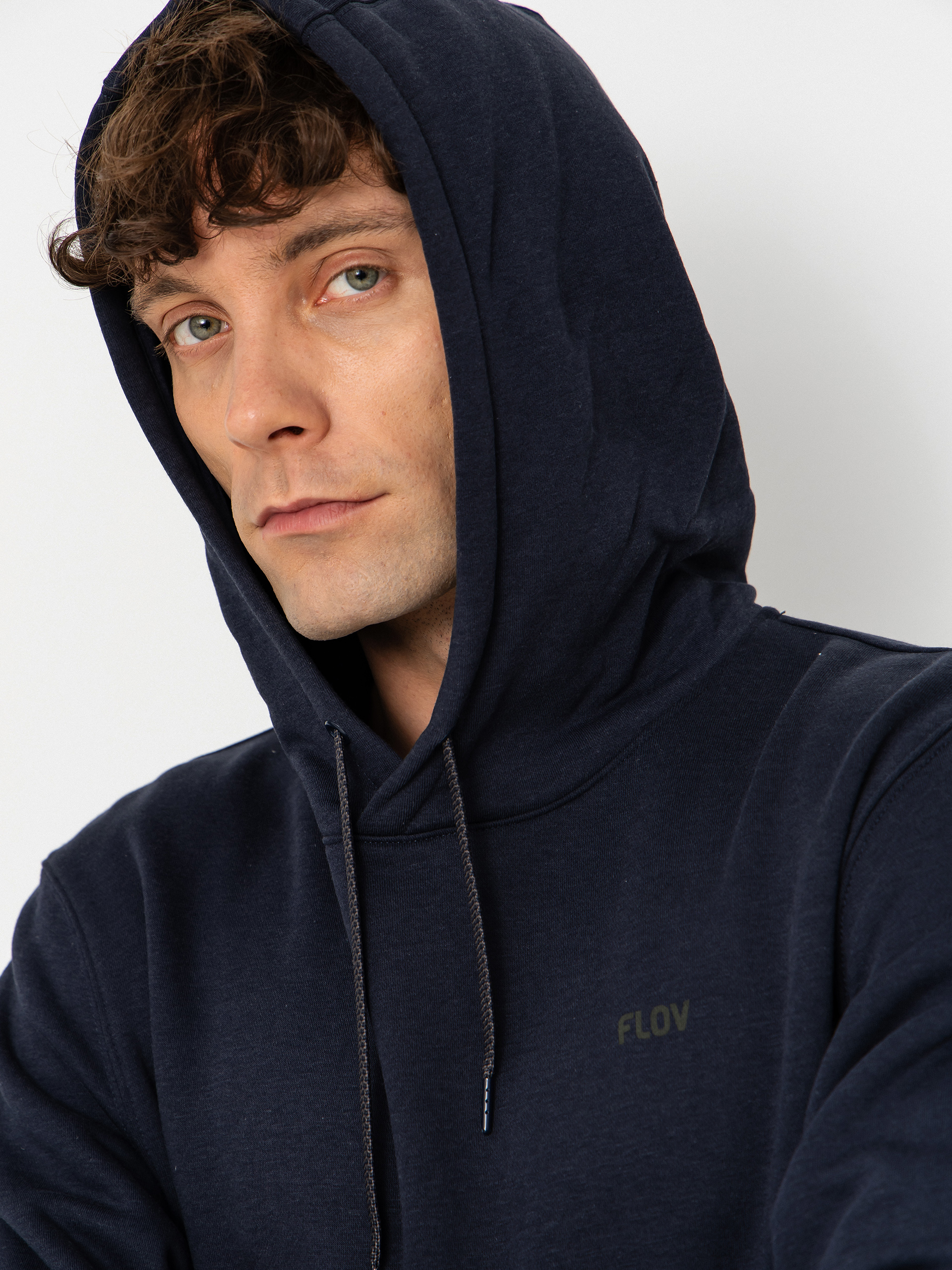 Суитшърт с качулка FLOV Aptos HD (navy)