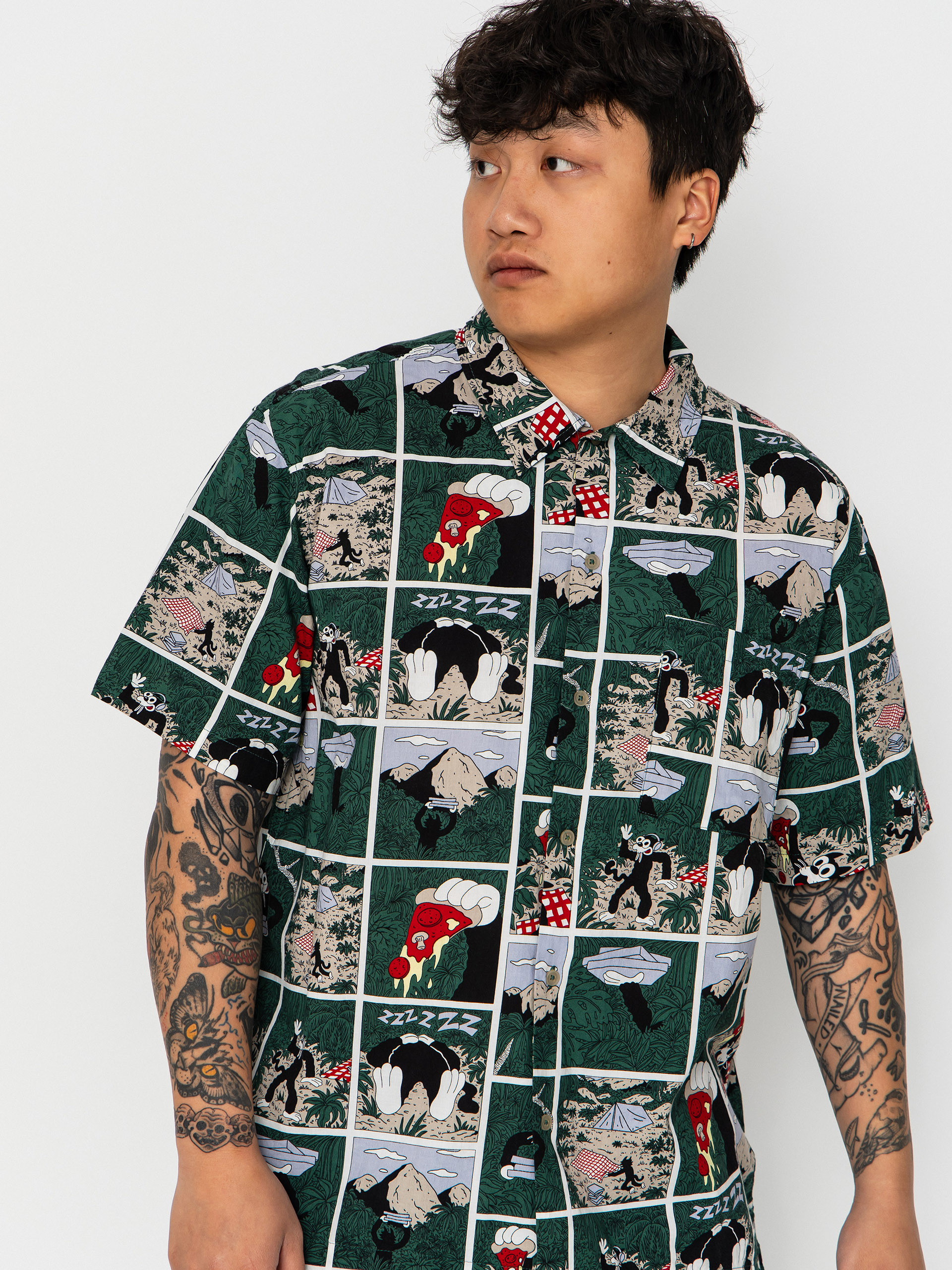 Риза Element Regular Sb Printed (snack)