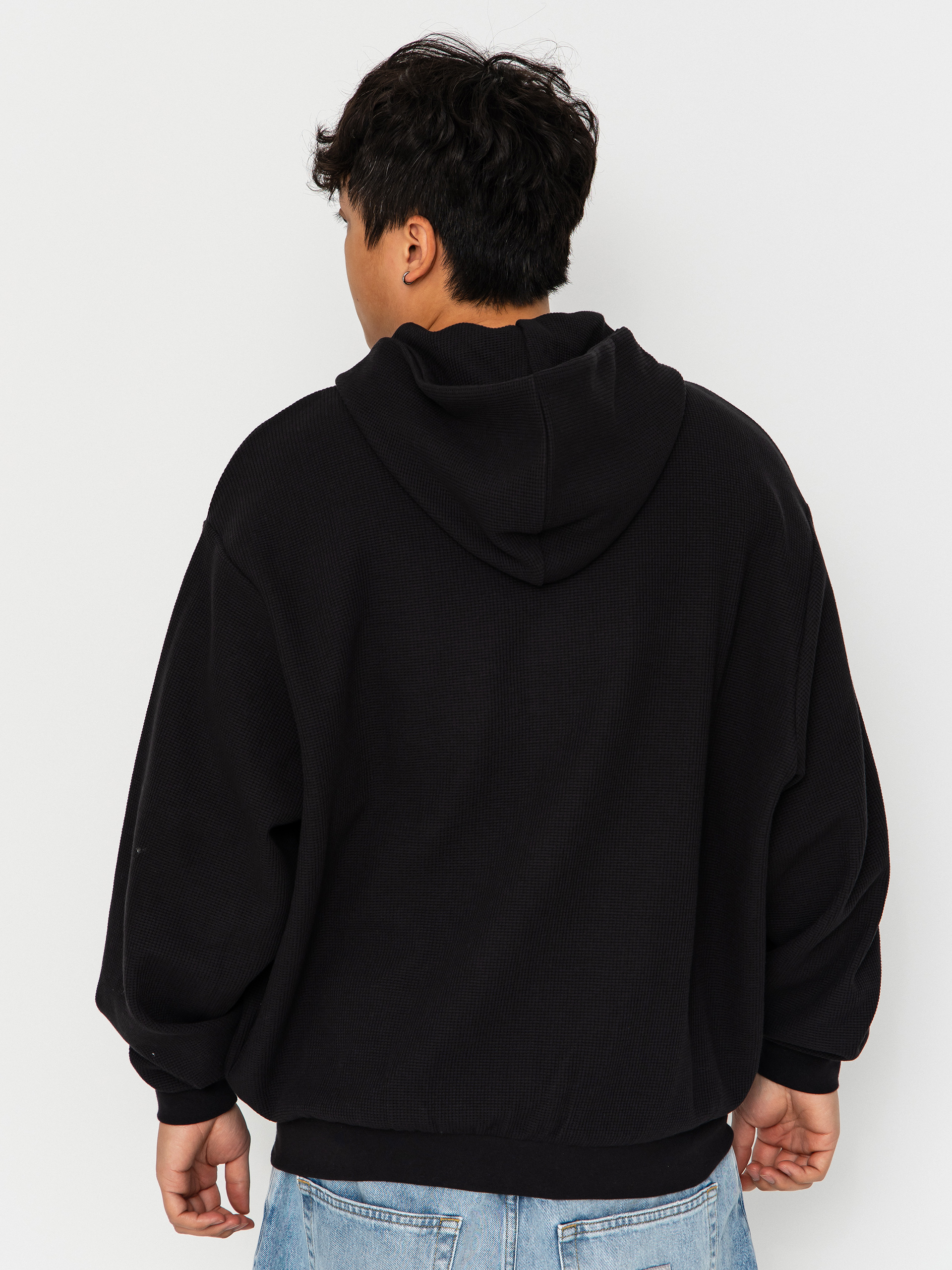Суитшърт с качулка Karl Kani Signature Oversized ZHD (black)