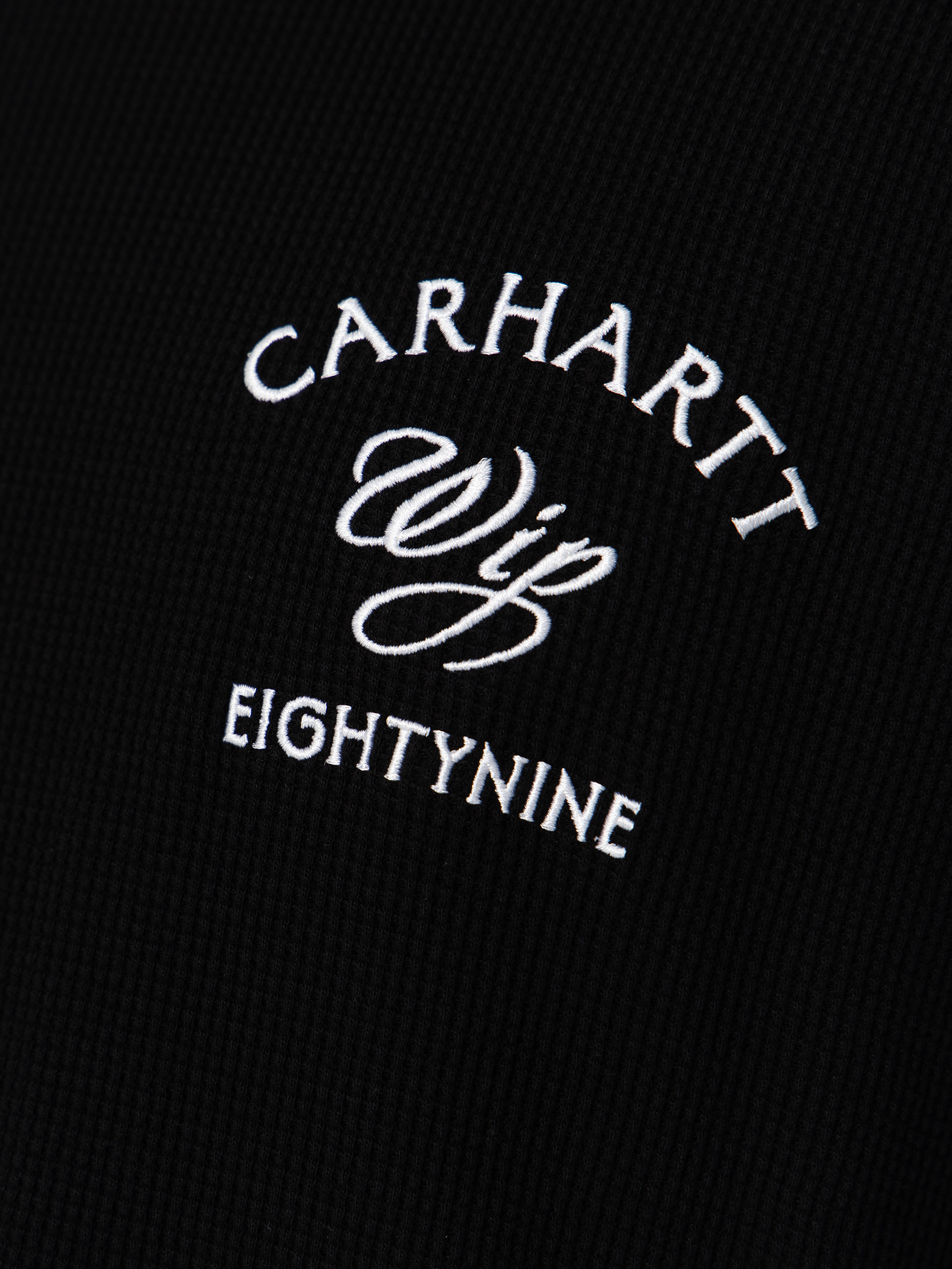 Блуза Carhartt WIP Eightynine Waffle (black/white)