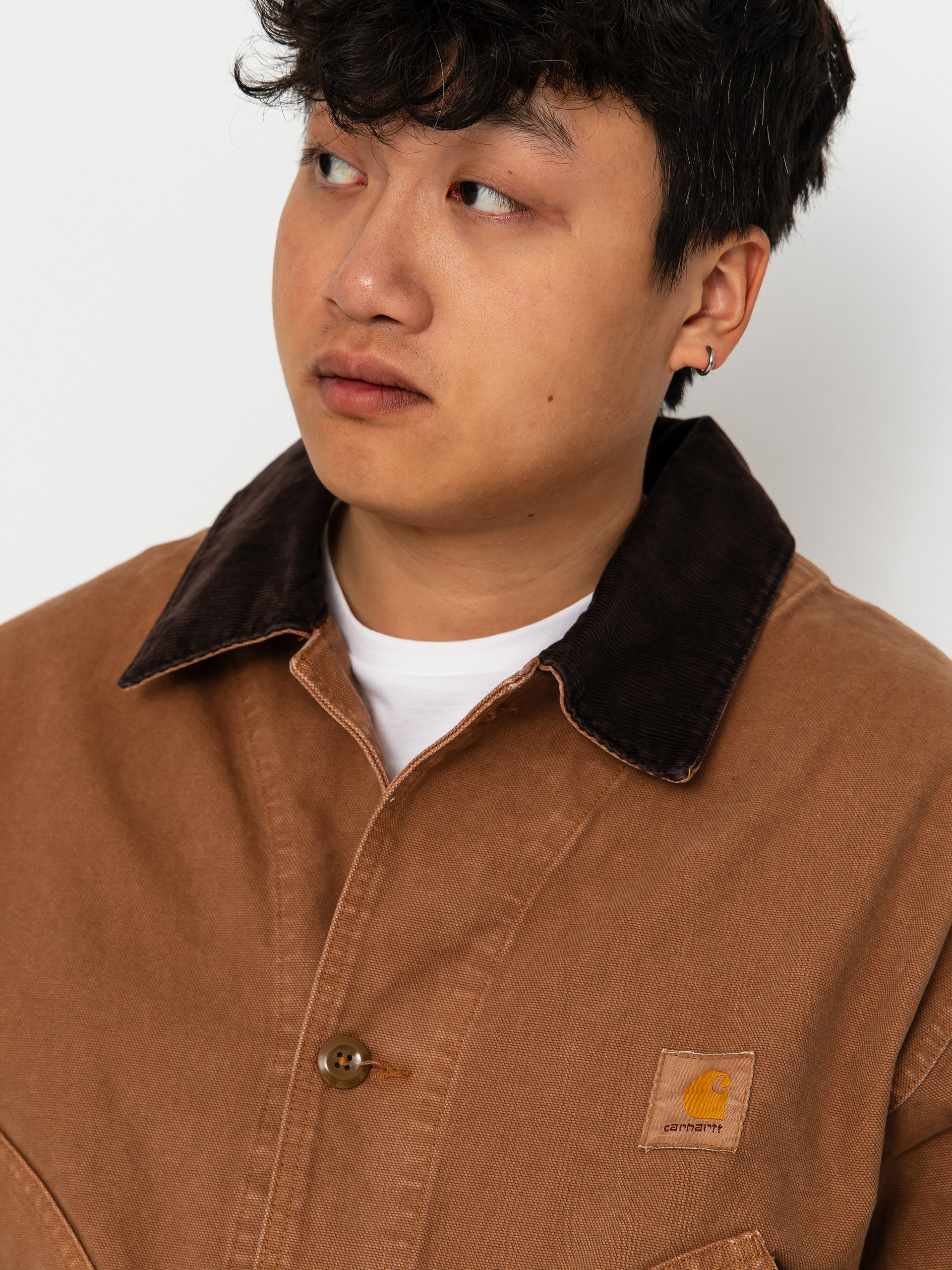 Яке Carhartt WIP Prescott Coat (hamilton brown/tobacco)