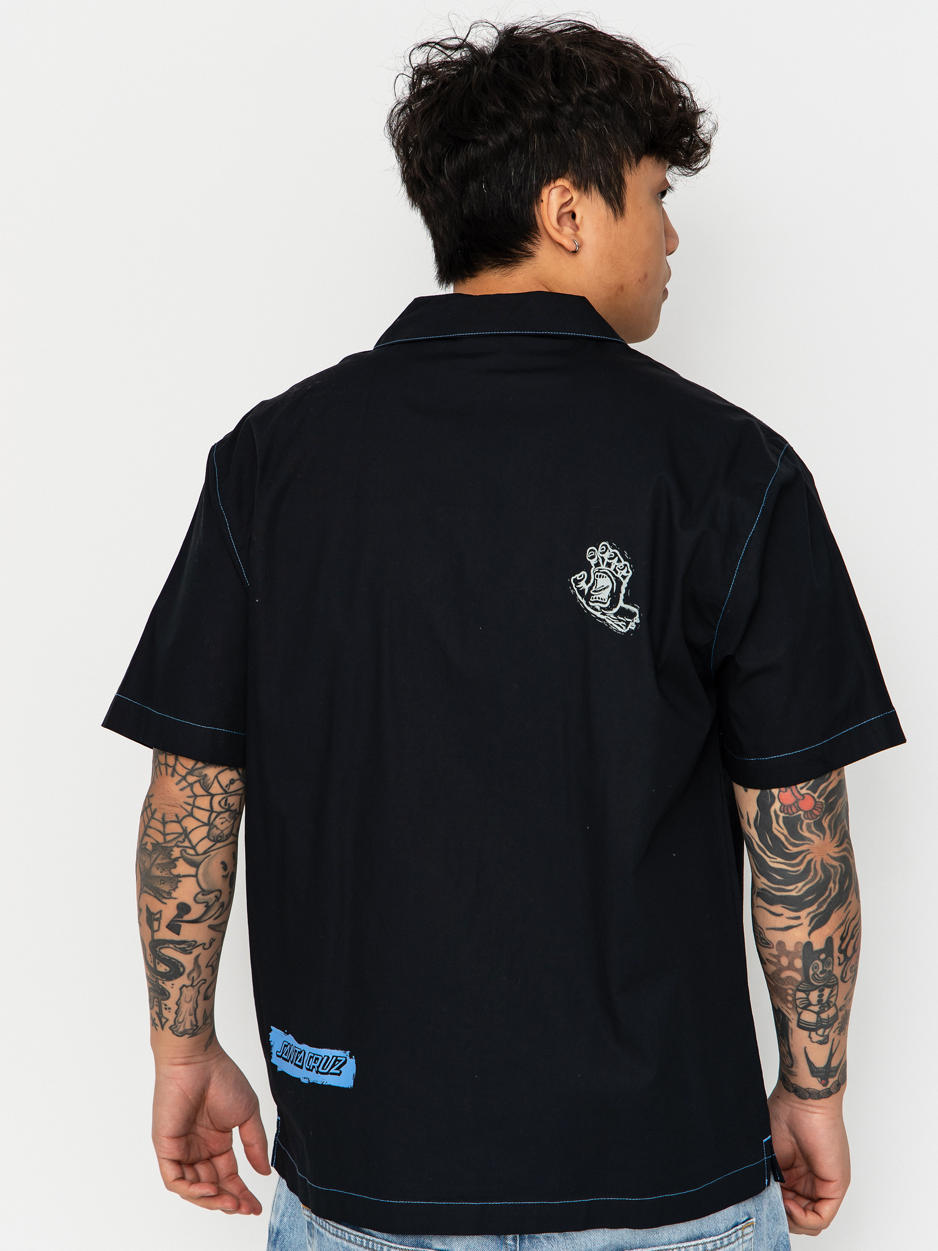 Риза Santa Cruz Stamped (black)