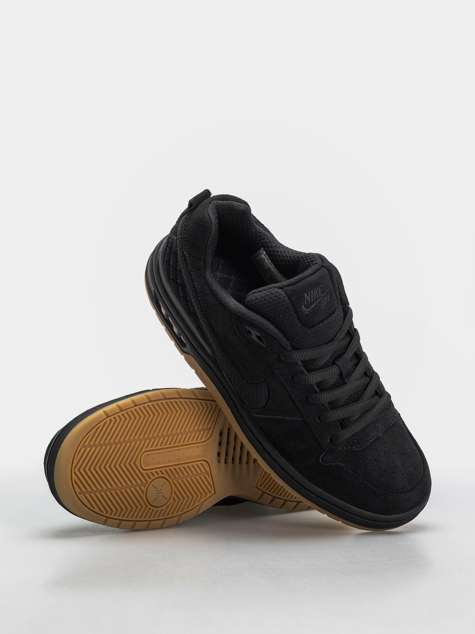 Обувки Nike SB Paul Rodriguez Zoom Air Low (black/black/black/gum light brown)