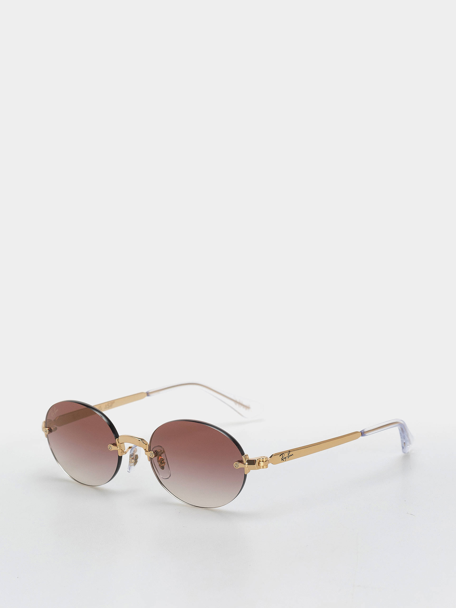 Слънчеви очила Ray-Ban Rb3929 By A$Ap Rocky (polerowany złoto arista/przezroczysty ciemnopurpurowy gradalny)