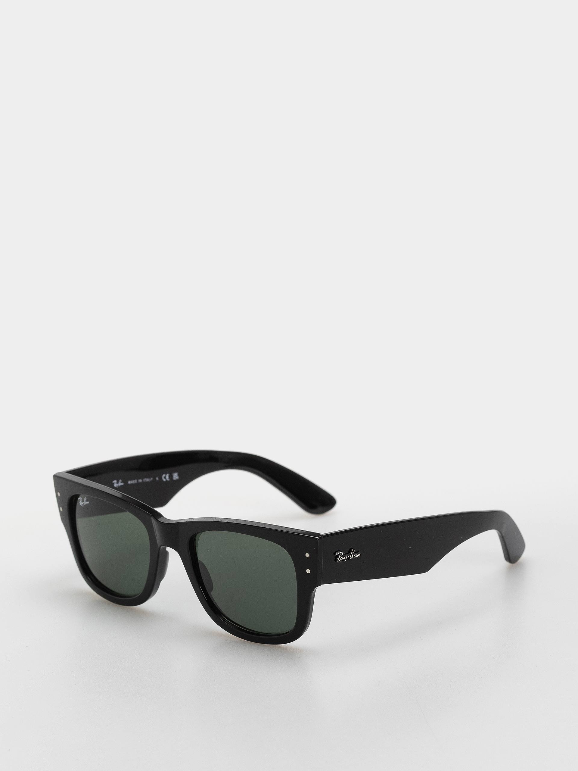 Слънчеви очила Ray-Ban Mega Wayfarer (polerowany czarny/zielony)