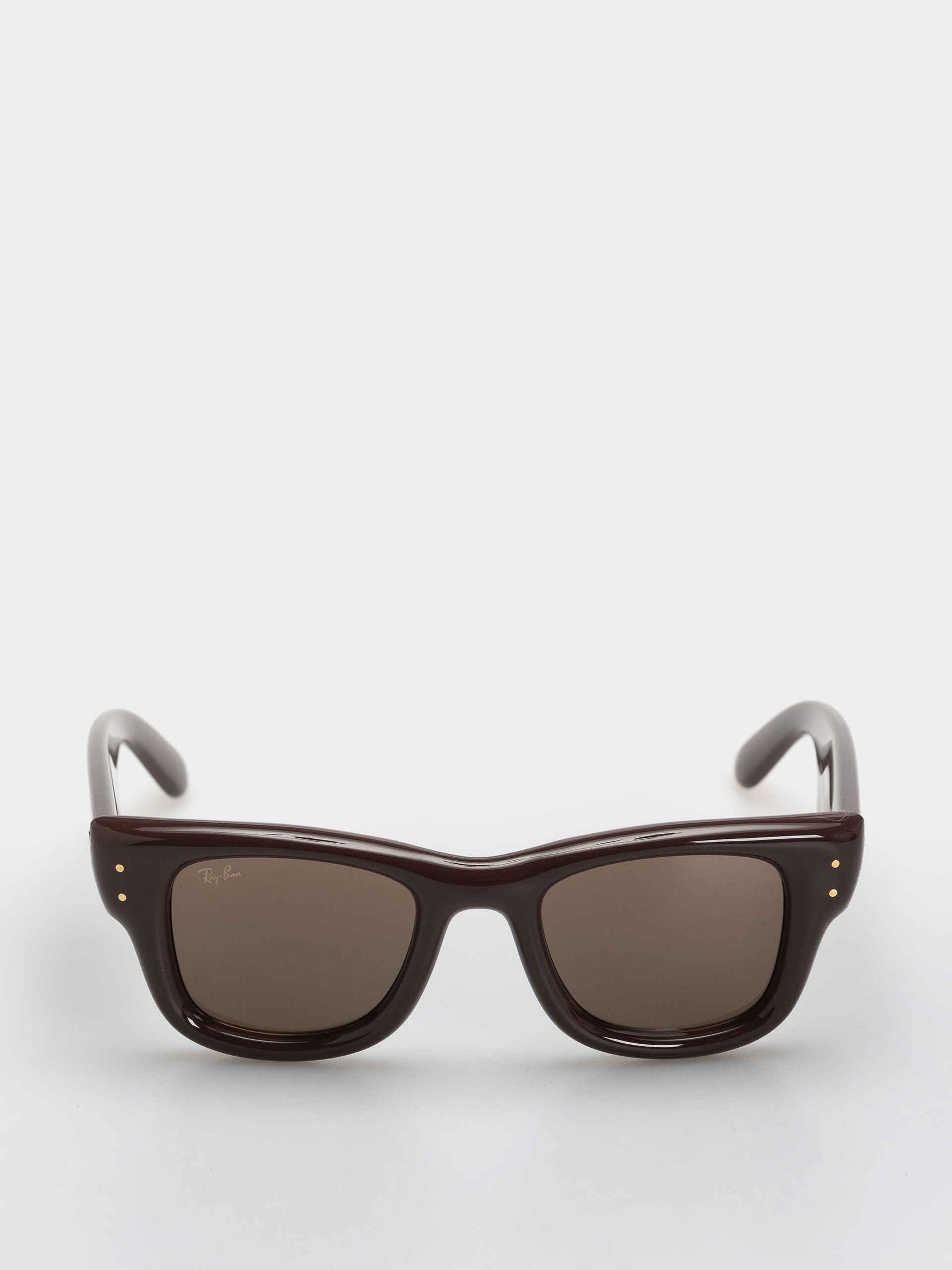 Слънчеви очила Ray-Ban Wayfarer Puffer (polerowany ciemnobrązowy/ciemnobrązowy)
