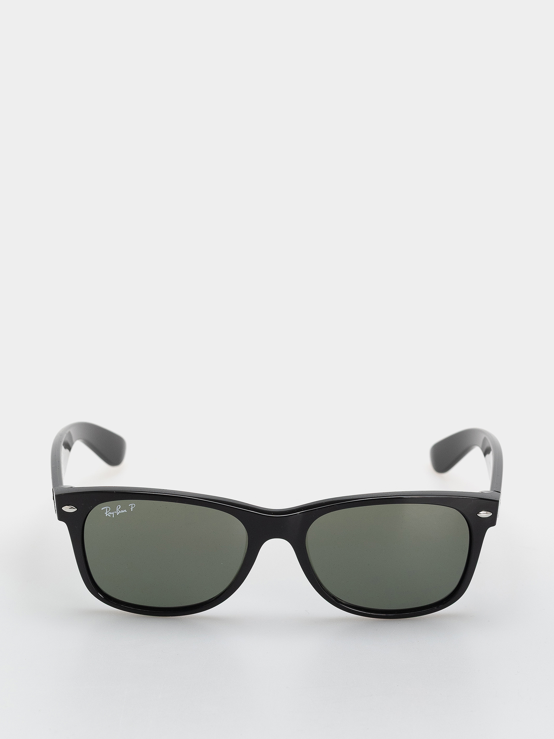 Слънчеви очила Ray-Ban New Wayfarer Classic (polerowany czarny/zielone z polaryzacją)