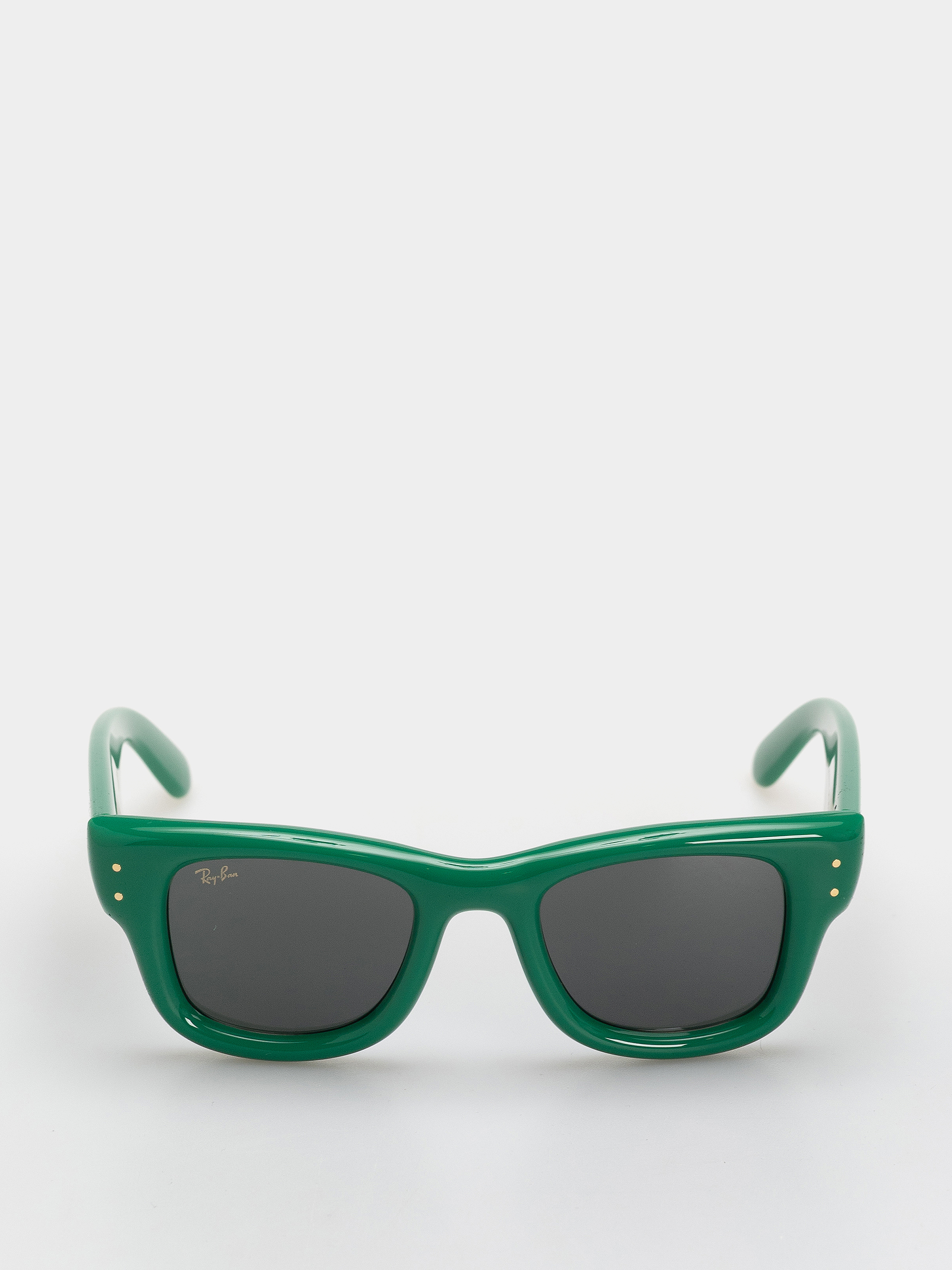 Слънчеви очила Ray-Ban Wayfarer Puffer (polerowany zielony/ultra czarny)