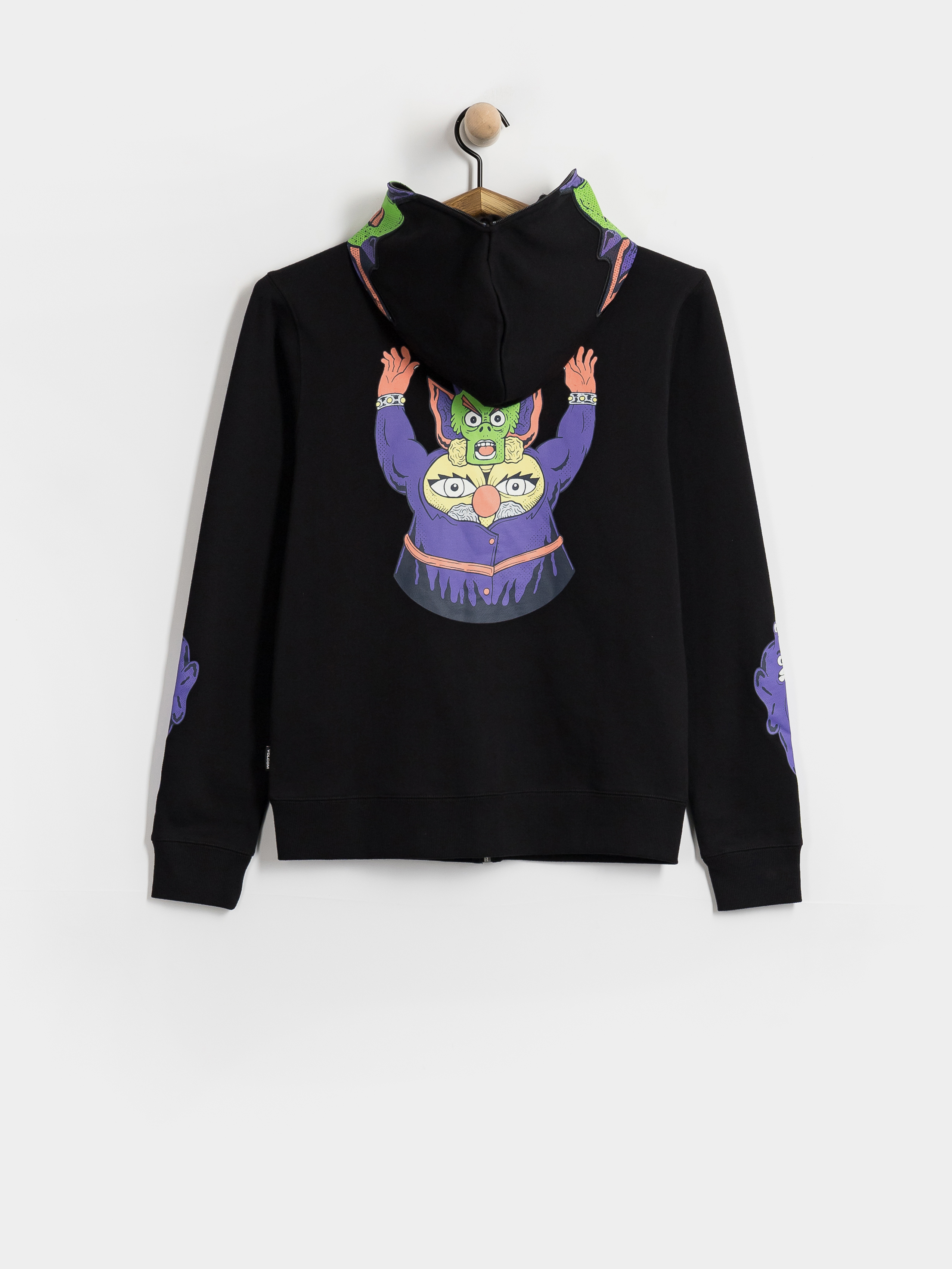 Суитшърт с качулка Volcom Fa Ben Sanair Full ZIP JR