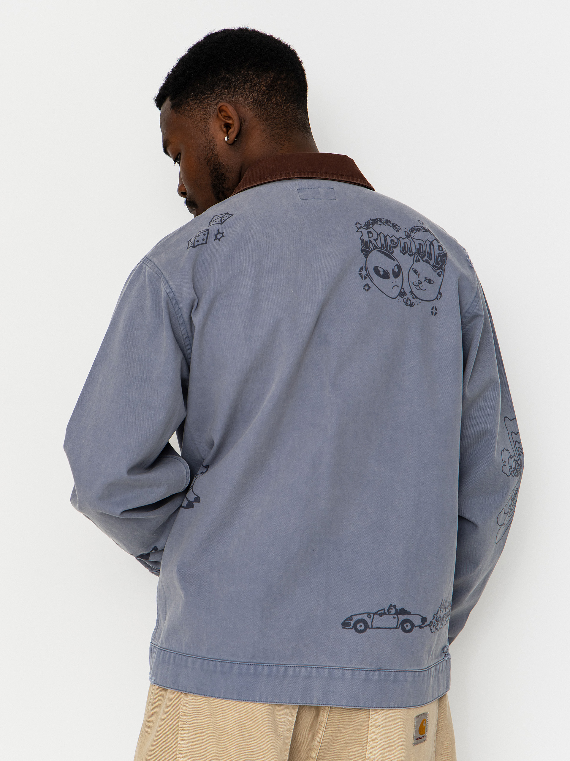 Яке RipNDip Westside Zip Up Work (slate)