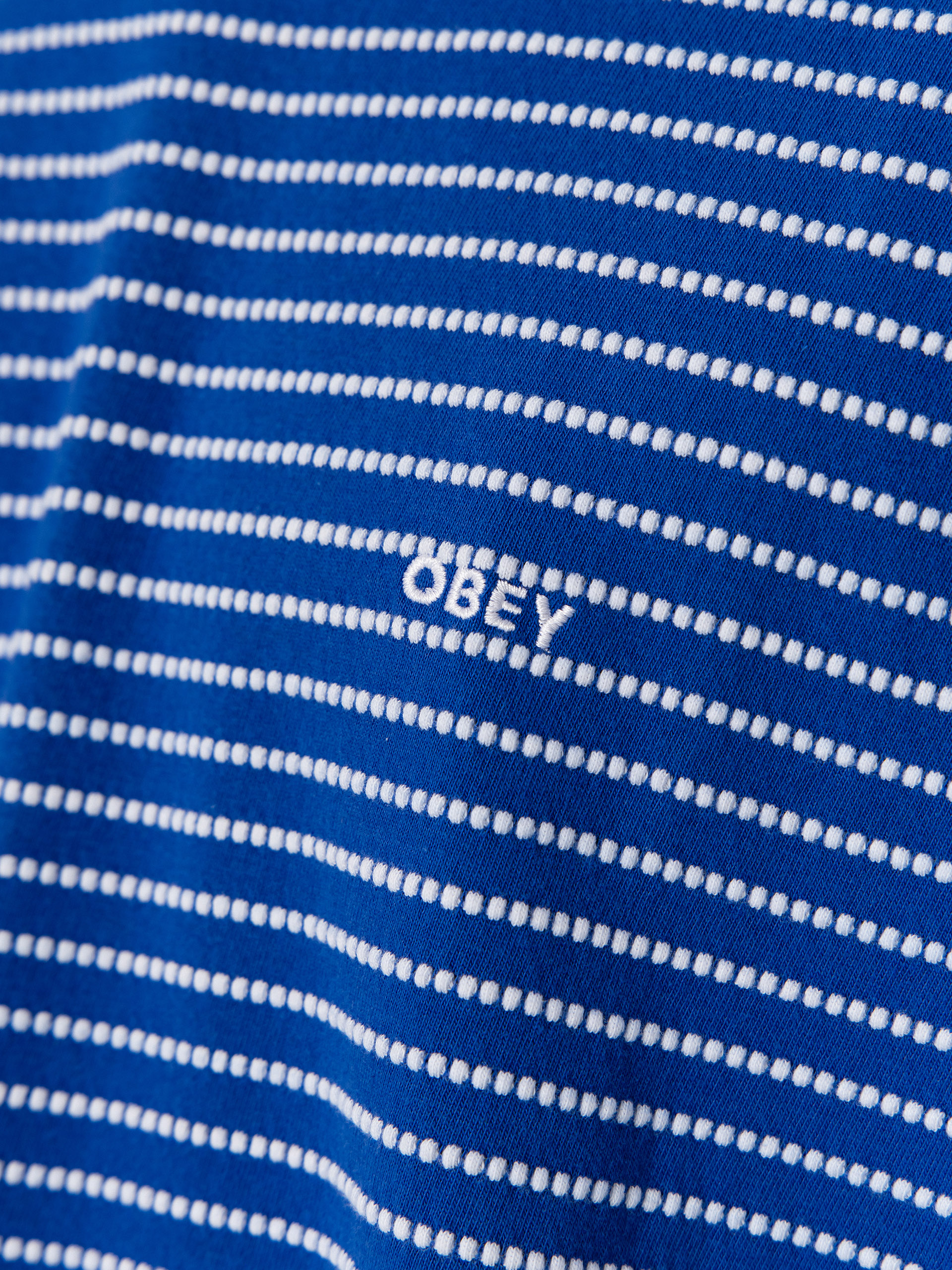 Тениска OBEY Edwin (blue multi)