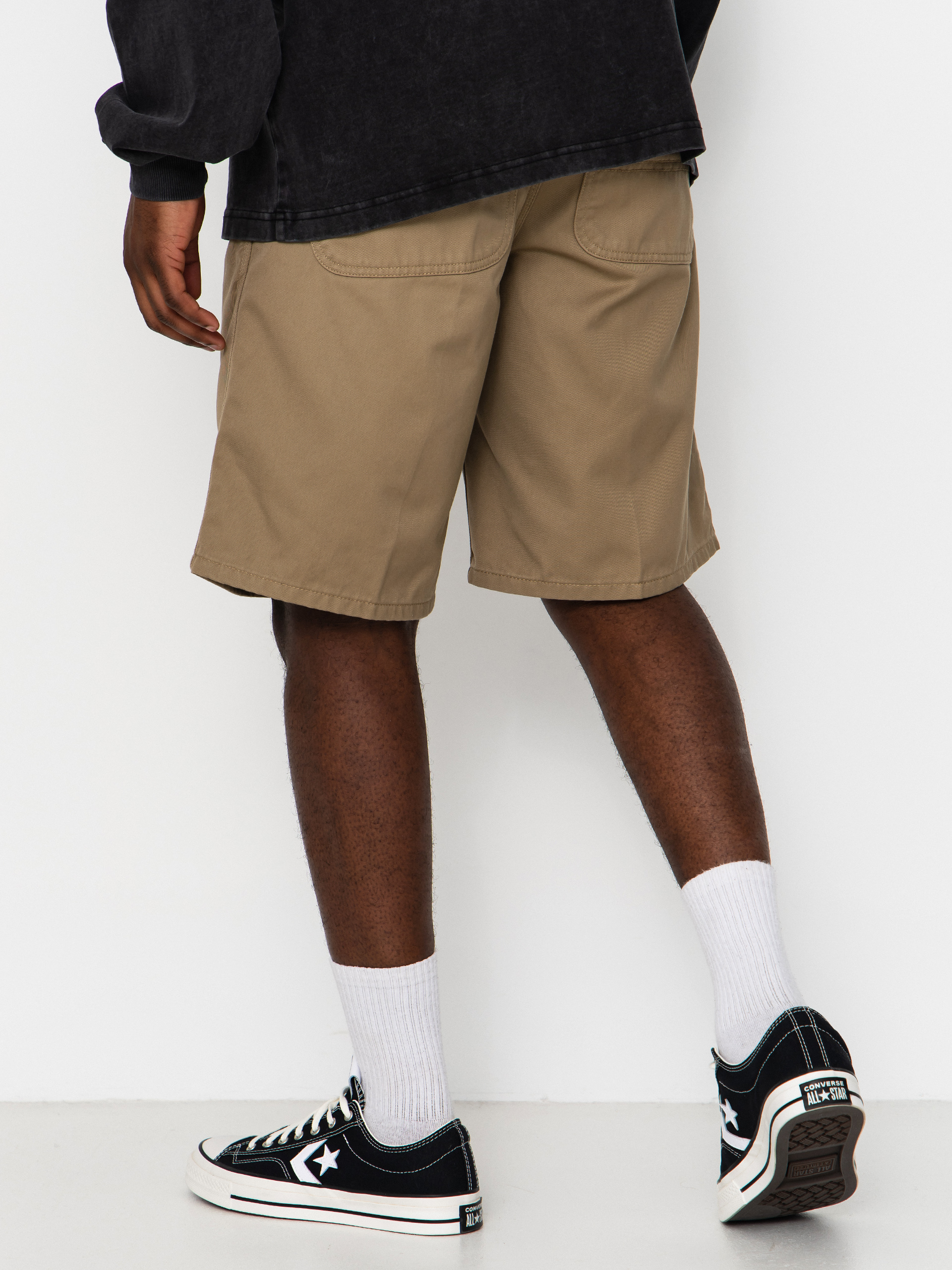 Къси панталони Carhartt WIP Simple (leather)
