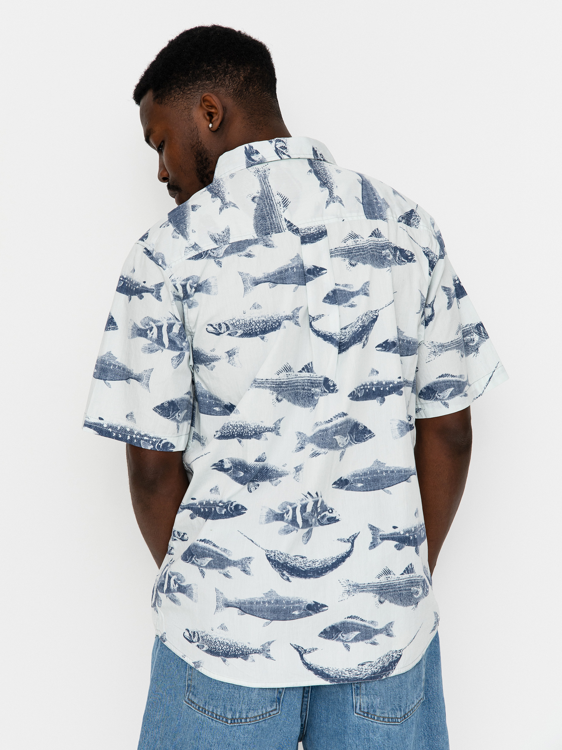 Риза Kavu Topspot (big blue fish)
