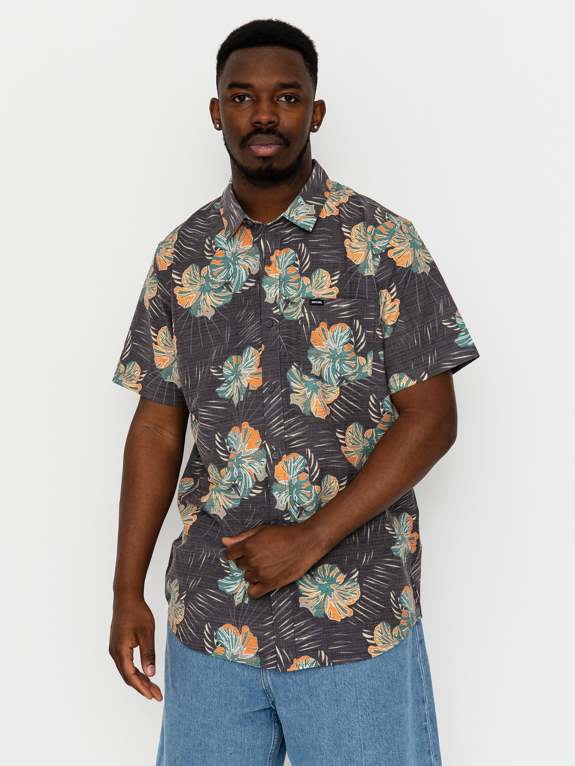 Риза Rip Curl Sessions Aerotech (black)