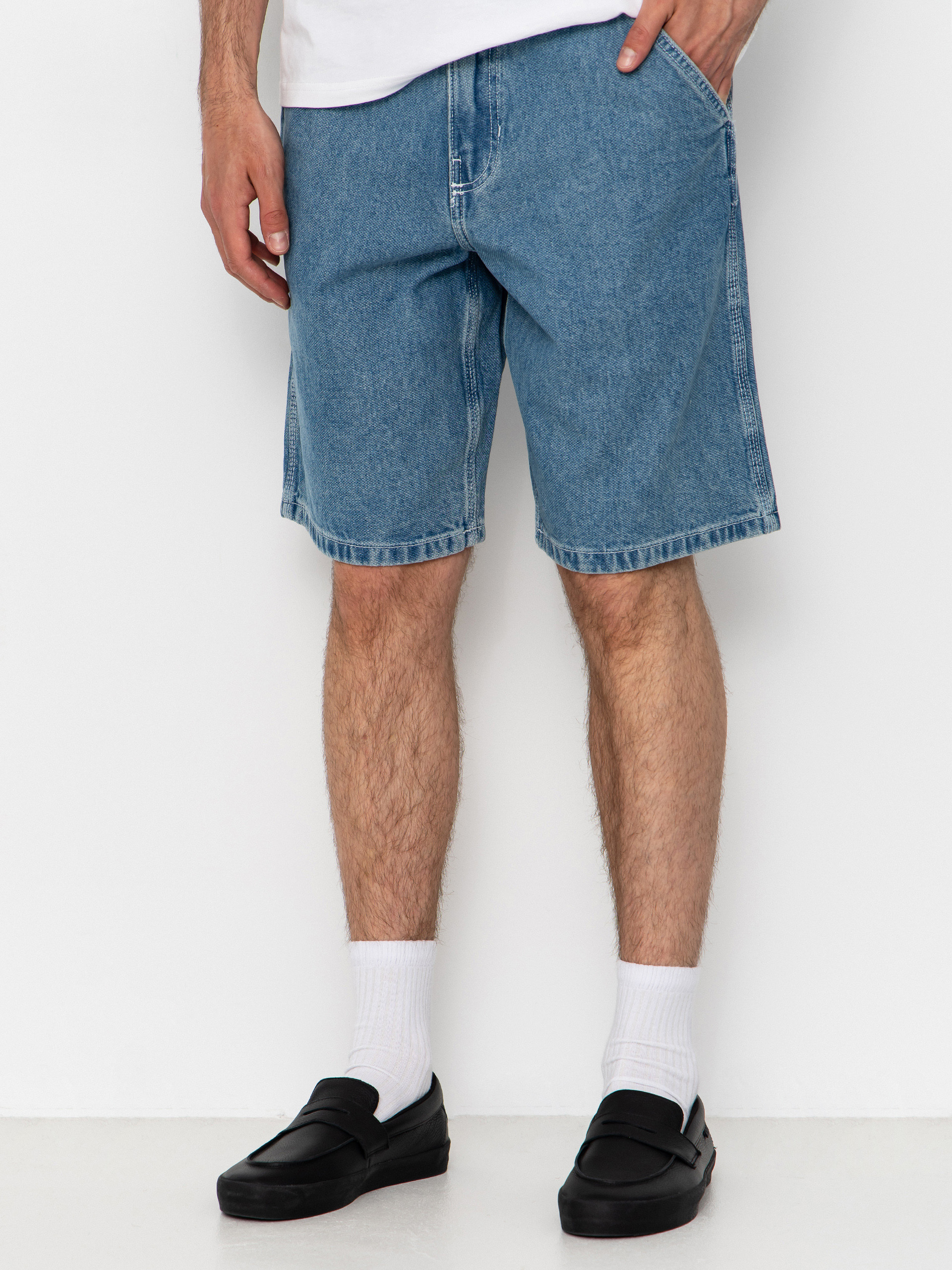 Къси панталони Vans Chore Loose Denim (stonewash/blue)