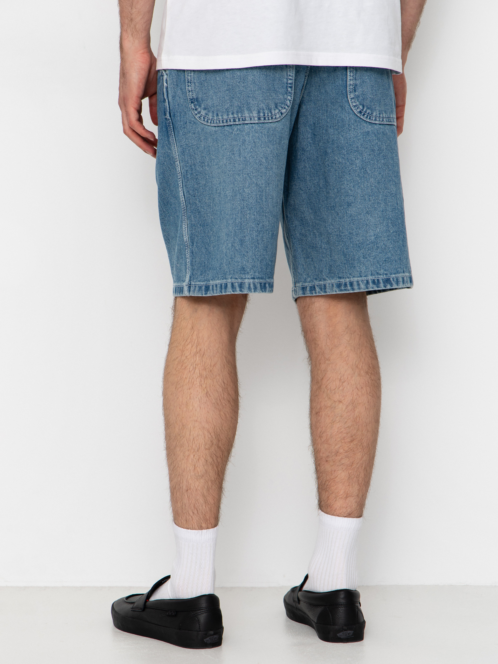 Къси панталони Vans Chore Loose Denim (stonewash/blue)