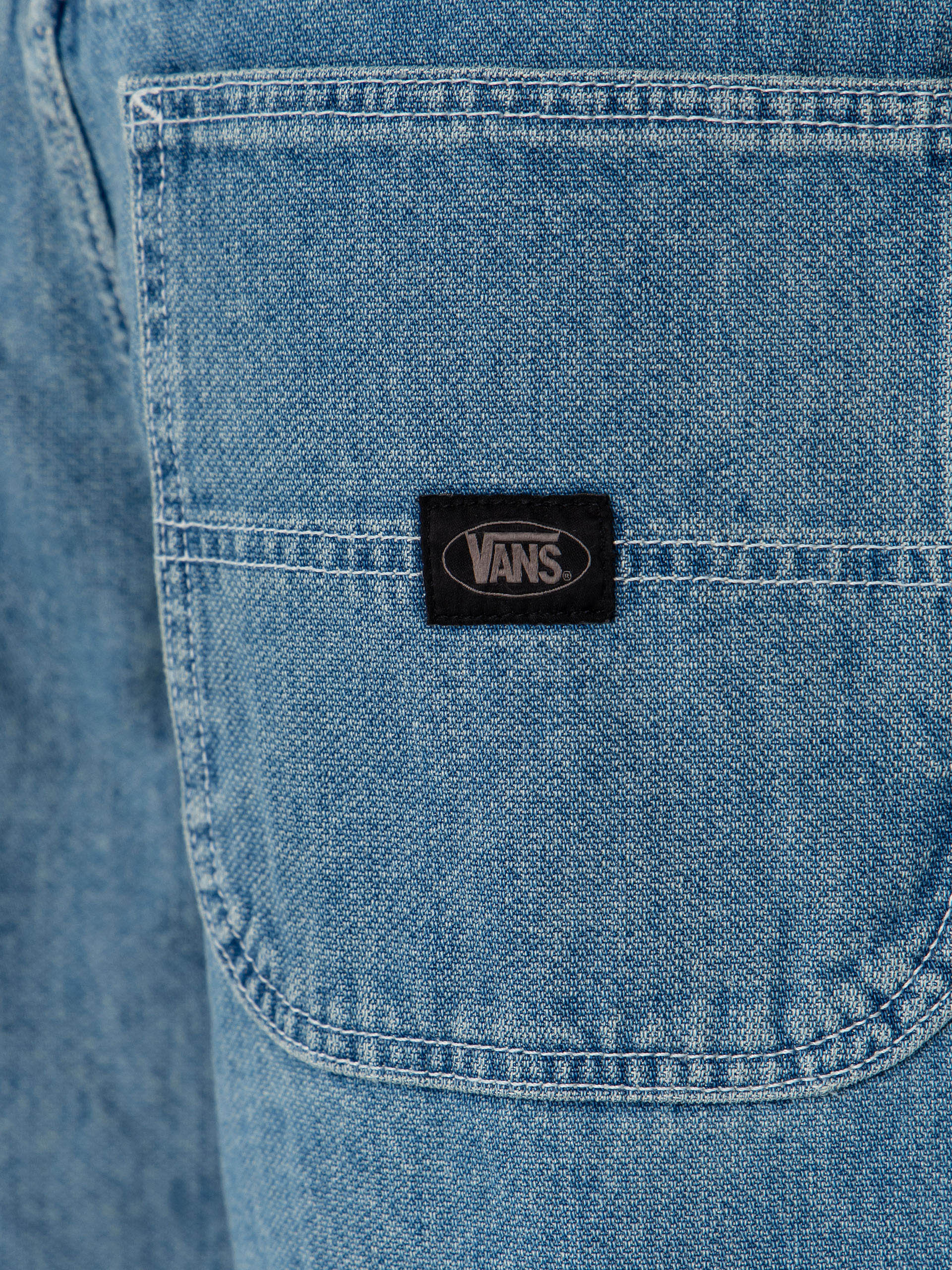 Къси панталони Vans Chore Loose Denim (stonewash/blue)