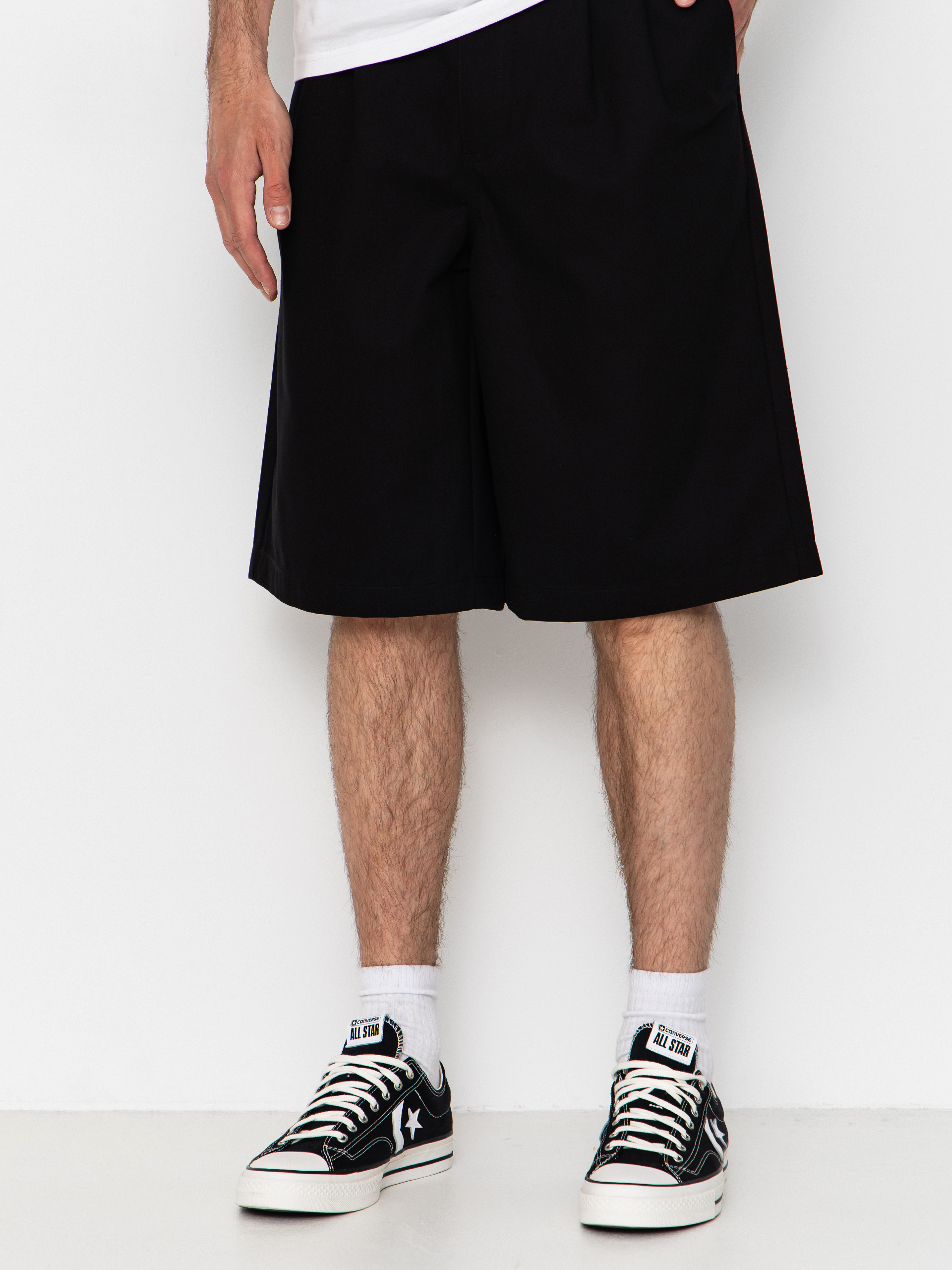 Къси панталони HUF Sorta Long Chino (black)