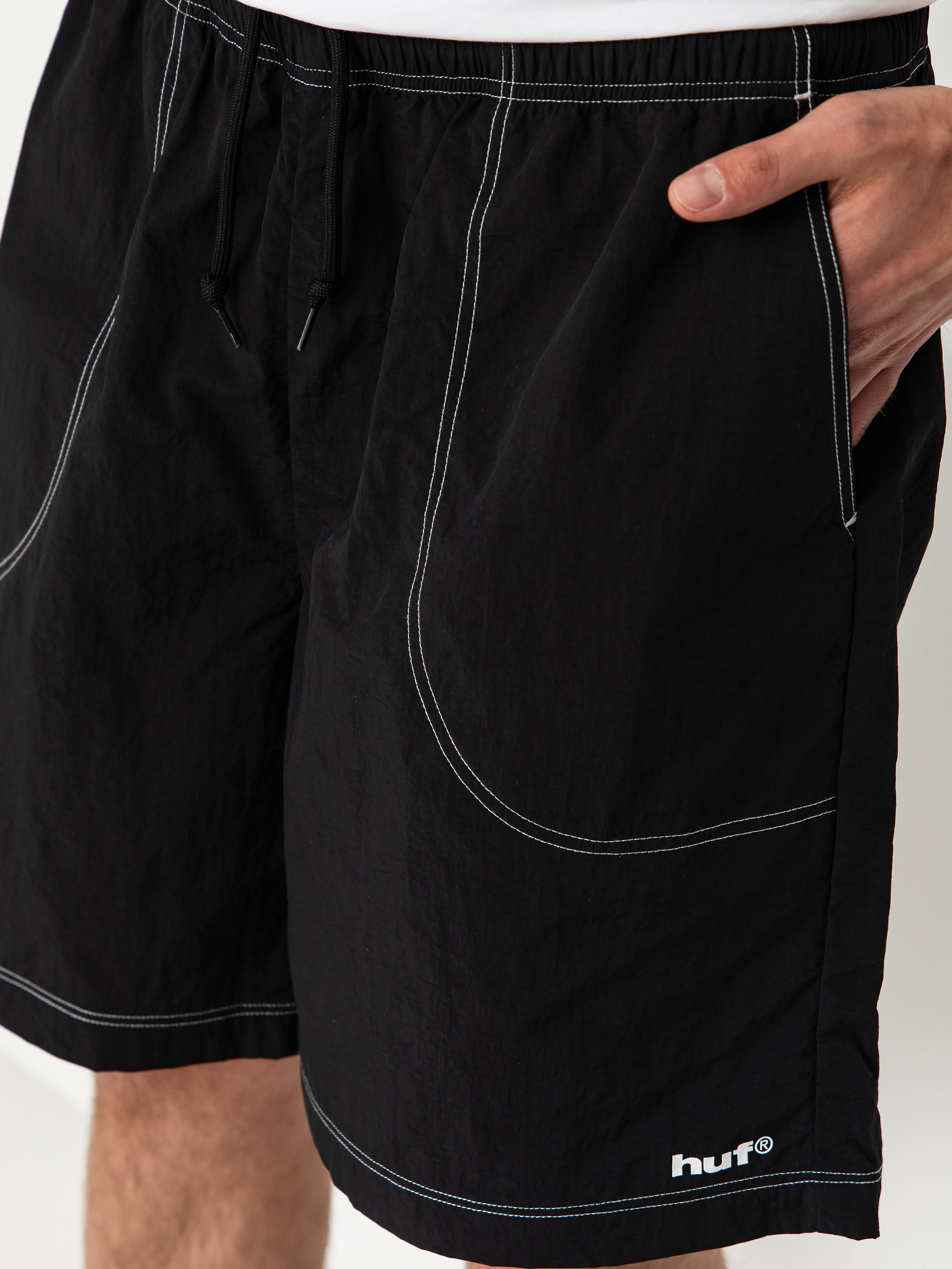 Къси панталони HUF 89 Contrast Easy (black)